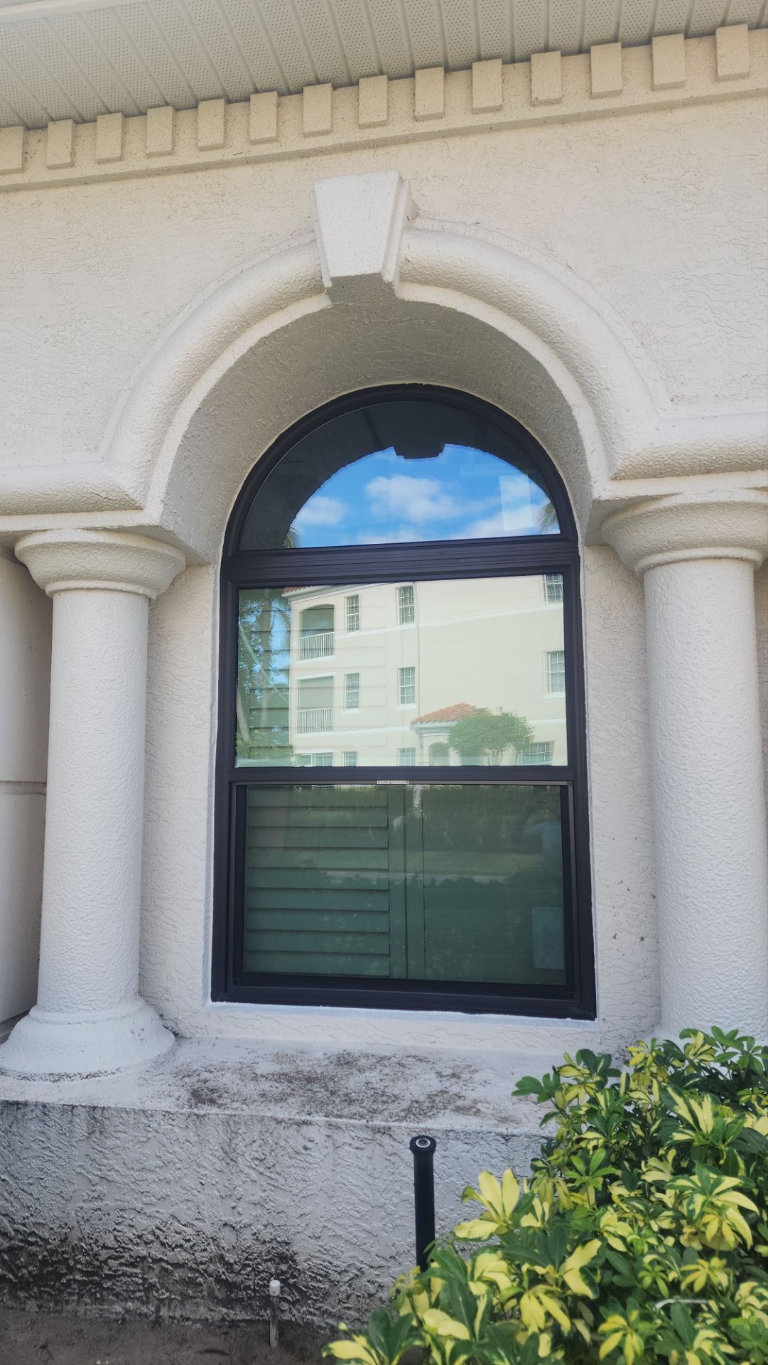 Window Installation using PGT Vinyl White-Bronze by Windows For Life 