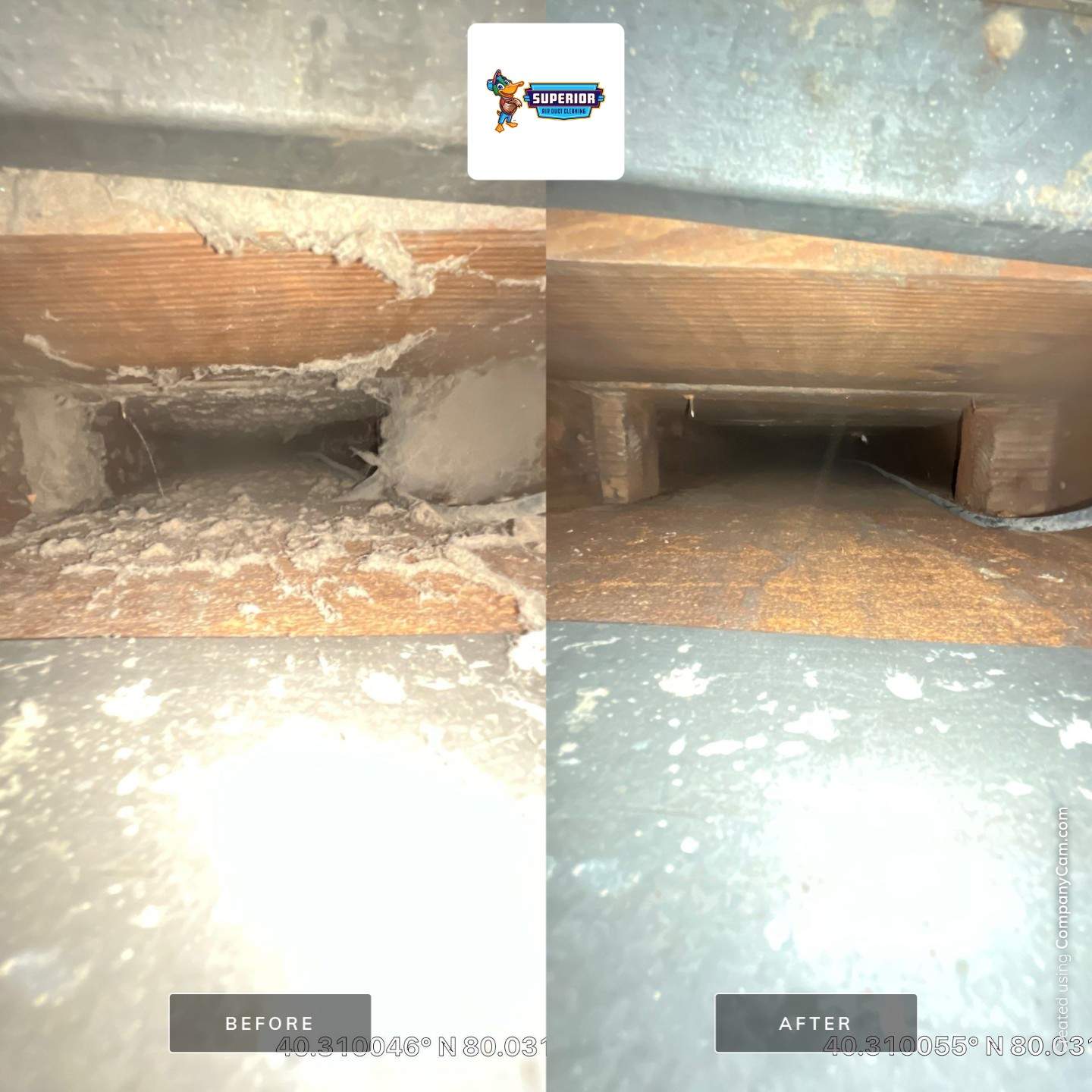 Air Duct Cleaning With a Vacuum Truck in Bethel Park, PA by Superior Air Duct Cleaning