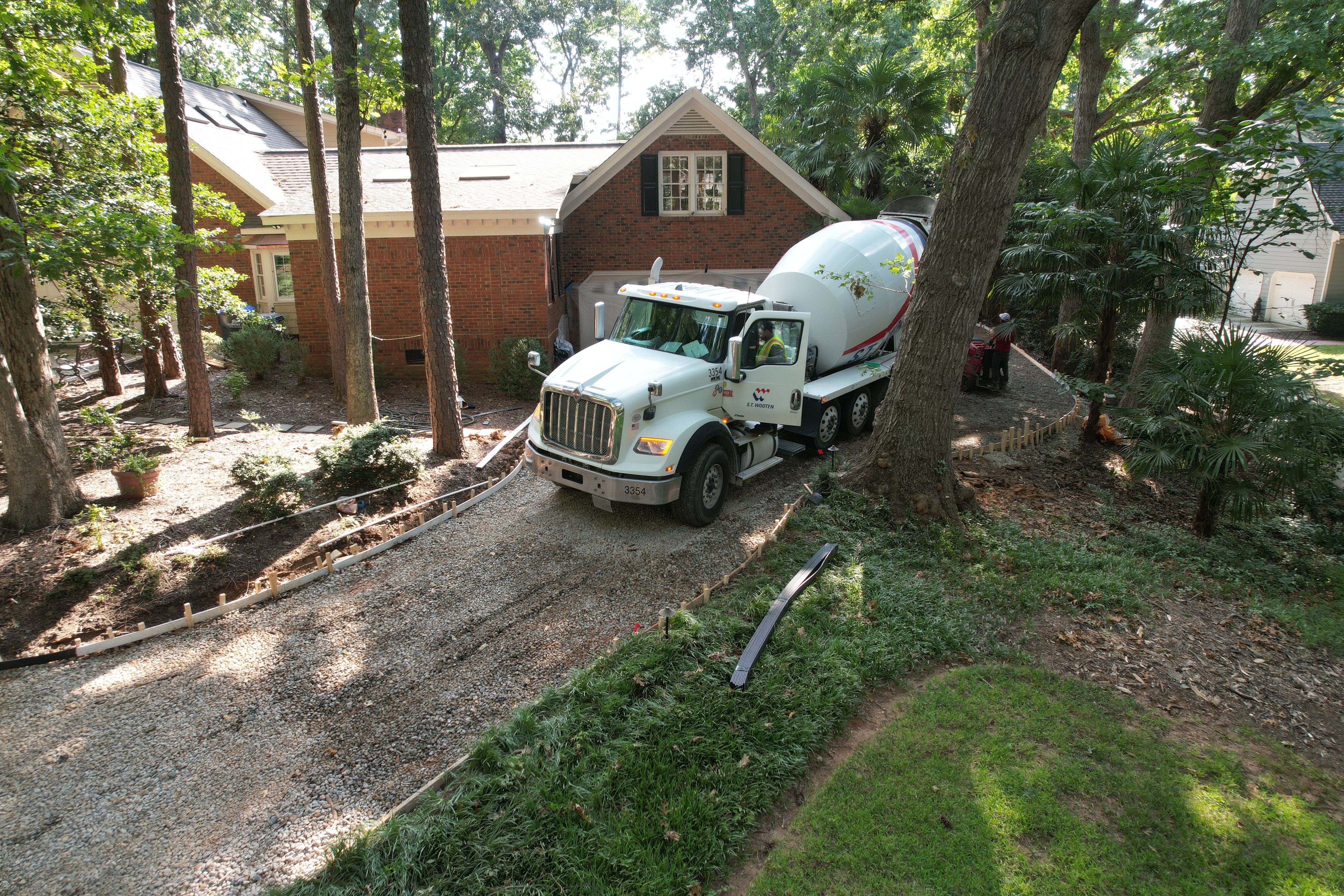 Driveway Replacement by Paragon Contracting