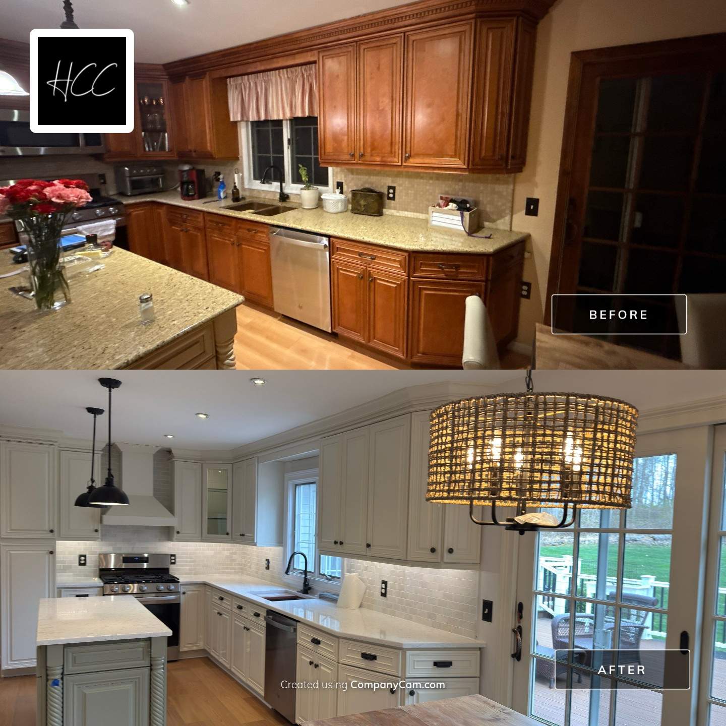 Kitchen Remodel using Paint by Home Concepts Construction