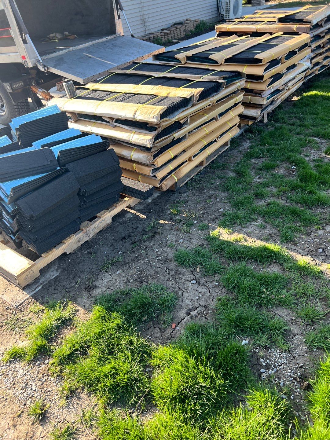 Residential Roofing Repair using Metstar Stone Coated Charcoal by Nitro Roofing and Construction