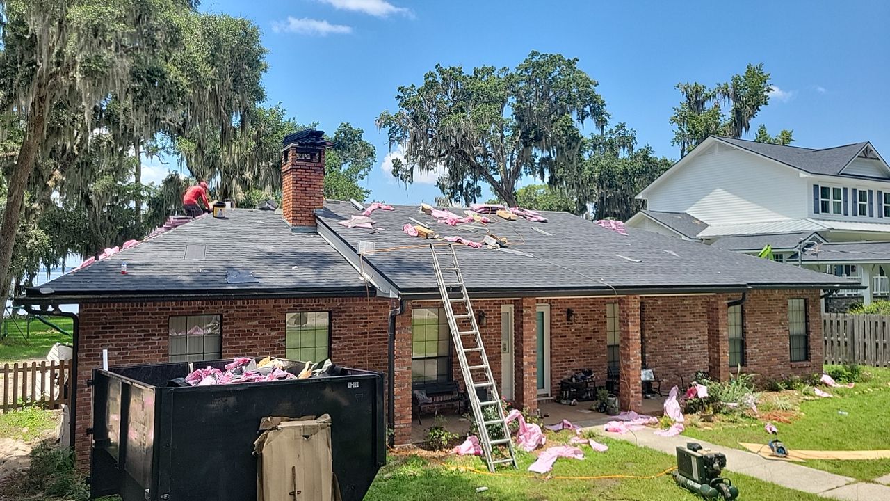 Residential Roofing Installation using Owens Corning TruDefinition Duration Shingles by Galaxy Builders, Inc.