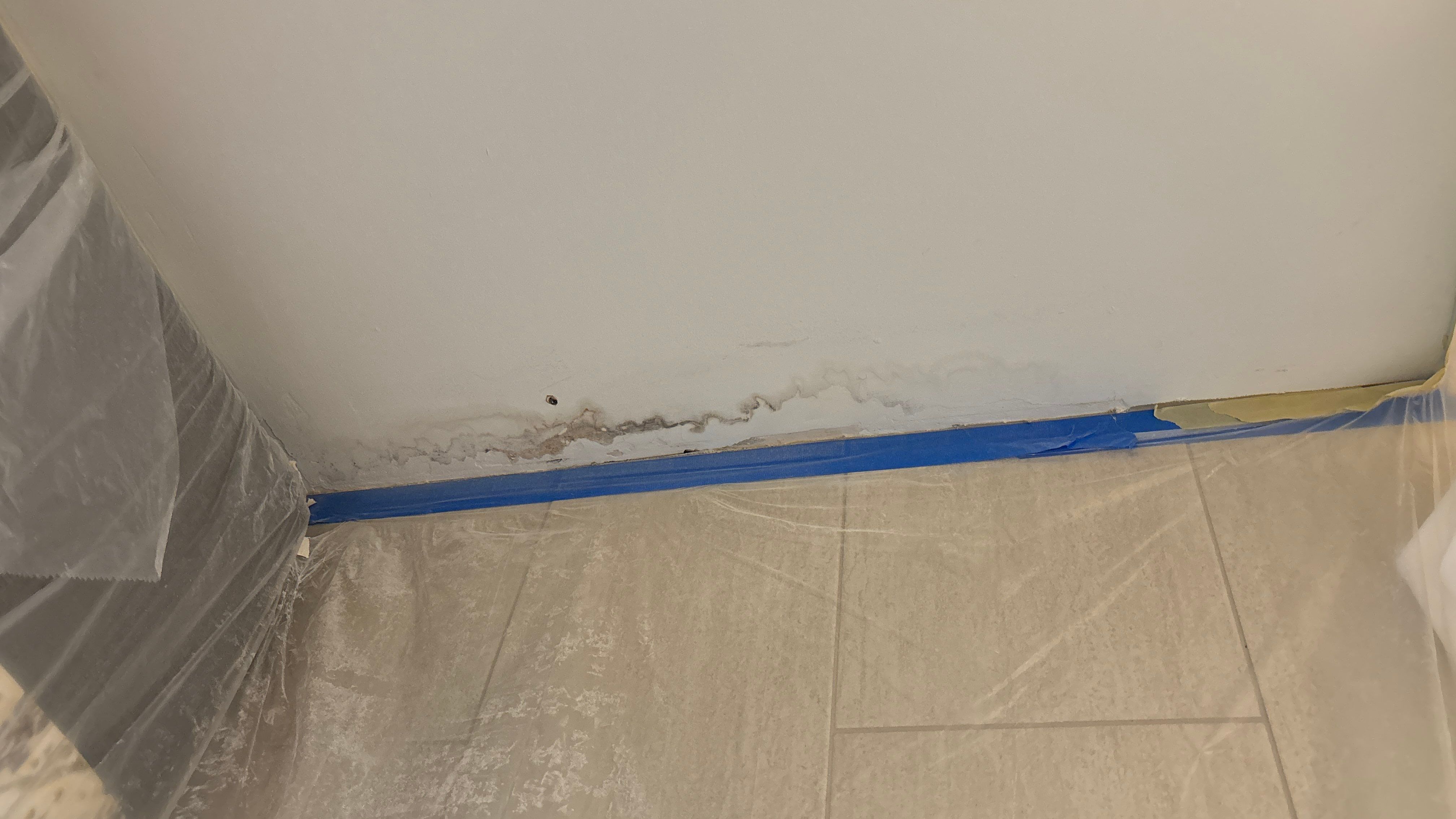 Roof repair and ceiling repair by Deerfield Roofing LLC