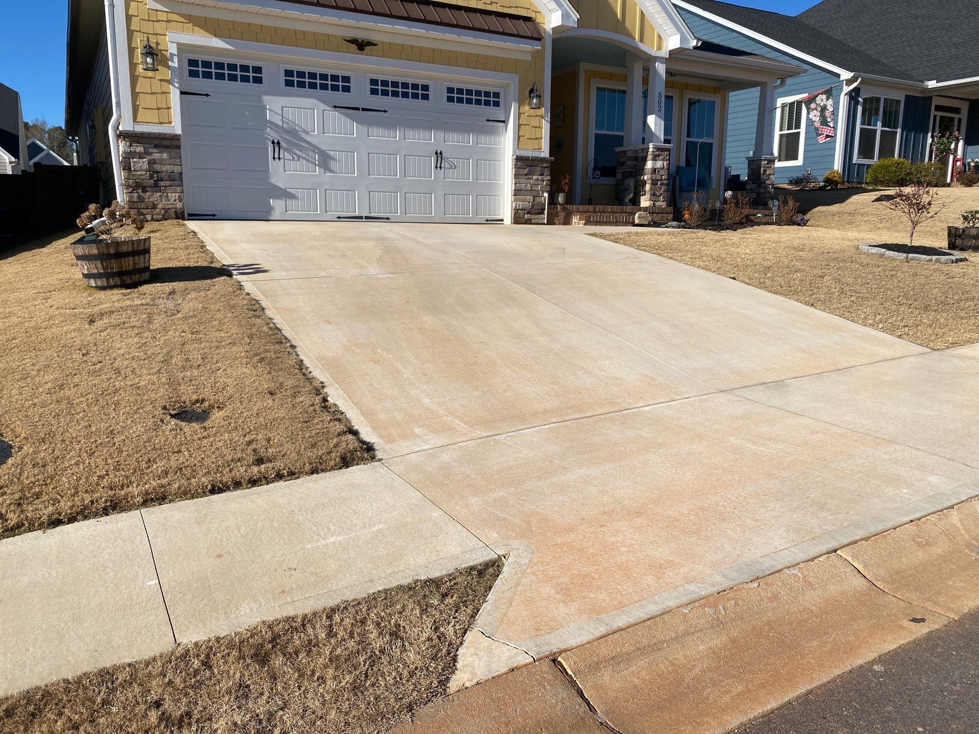 Concrete Repair for a Neighborhood by Spade Construction