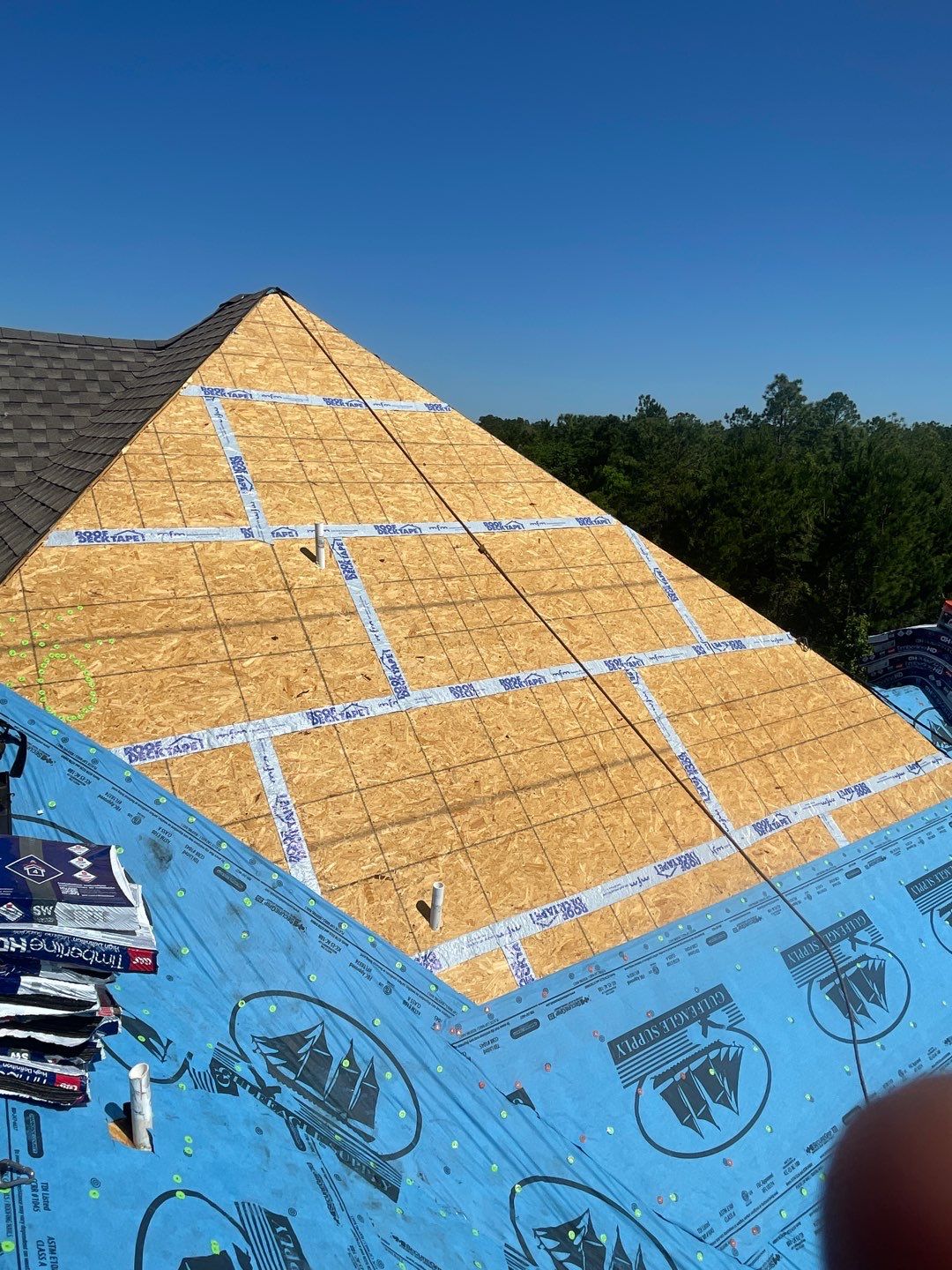 Residential Roofing Installation using Roof Replacement by American Roofing & Construction LLC