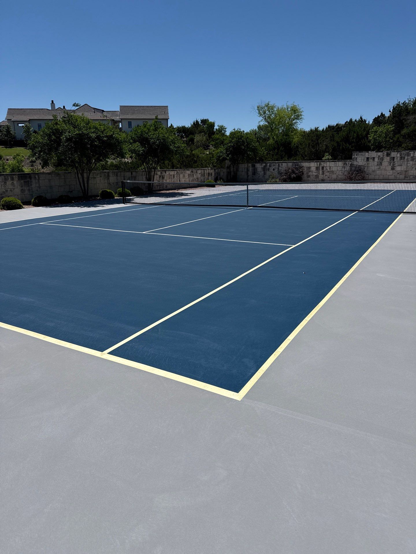 Tennis Court in South Austin by Sport Court Austin