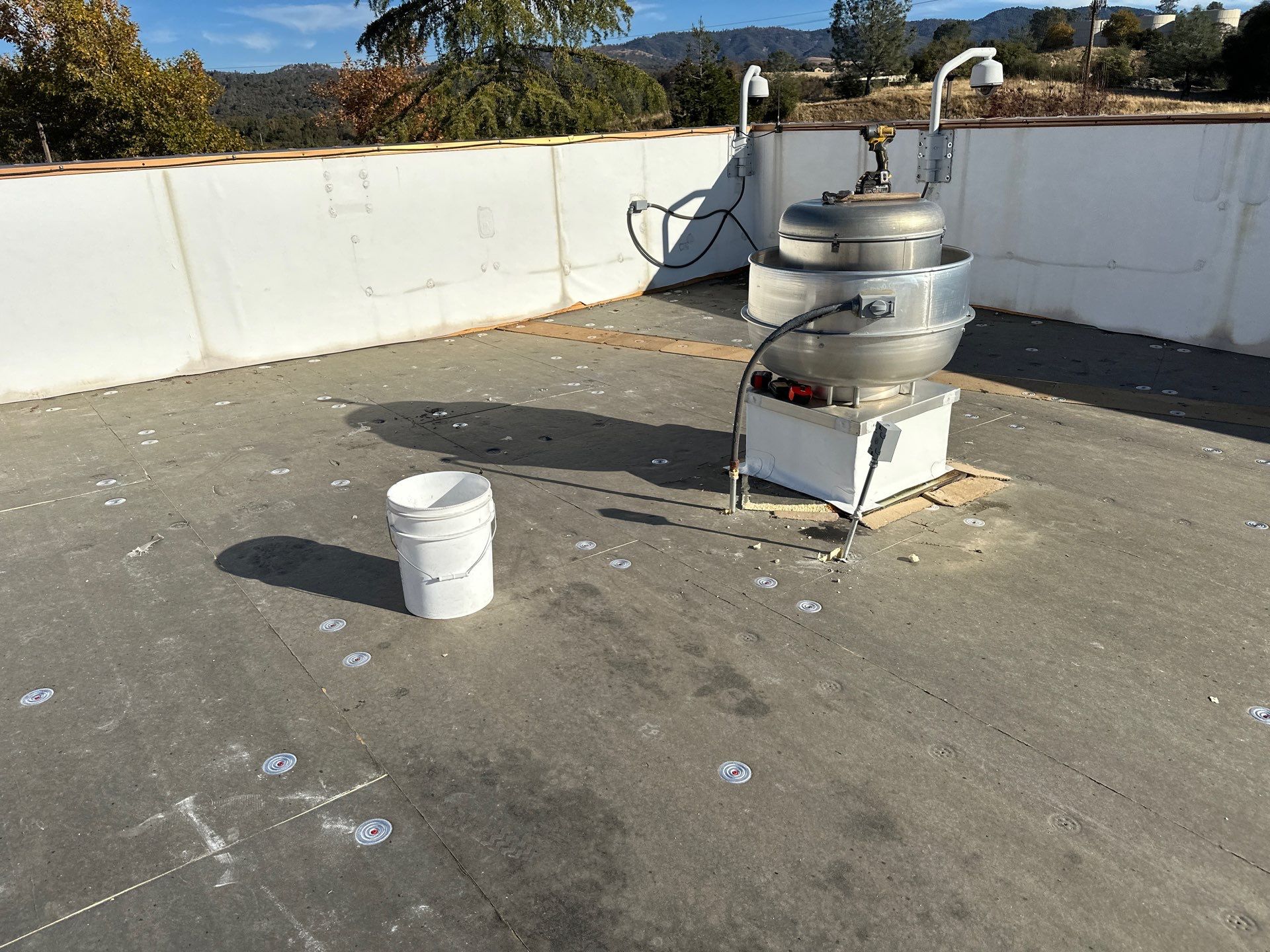 Commercial Roof Restoration by Grandmark Service Company