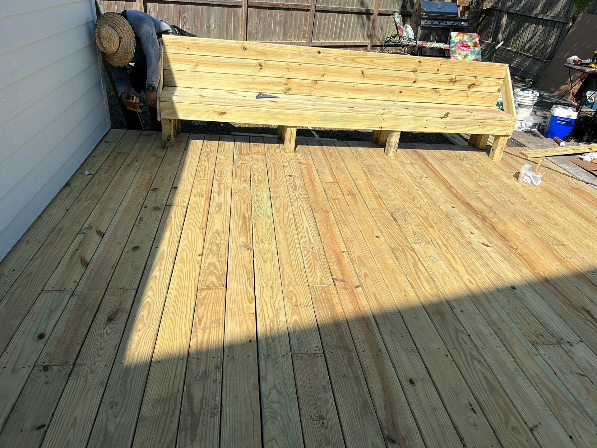 Deck and Siding Replacement from Fire Damage by JTX Pro Services LLC