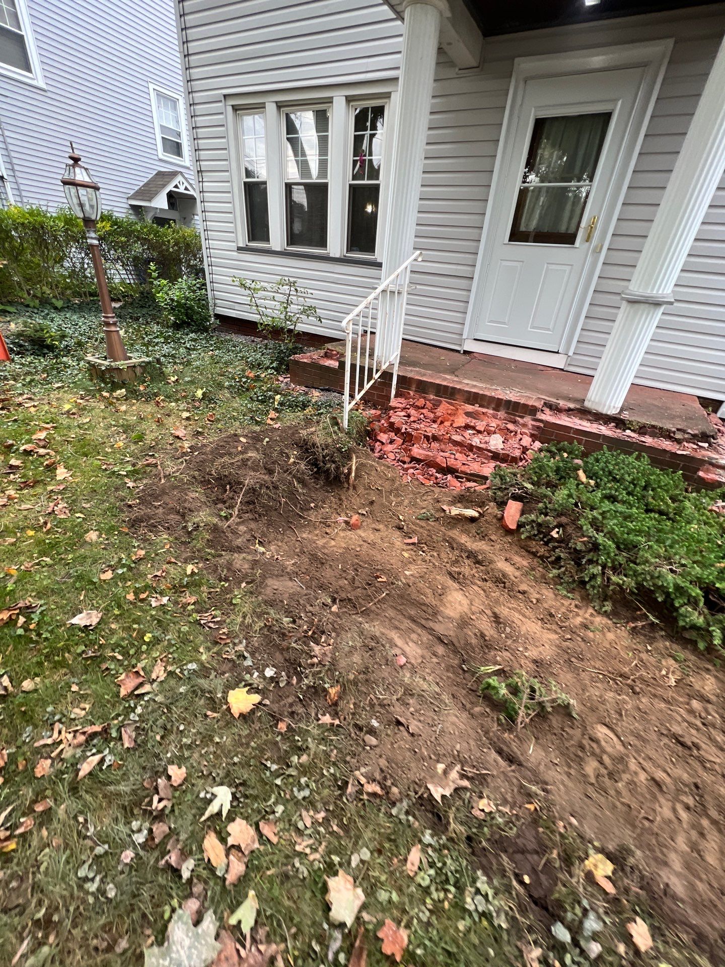 Broom Finish Walkway  by NG Masonry & Construction LLC