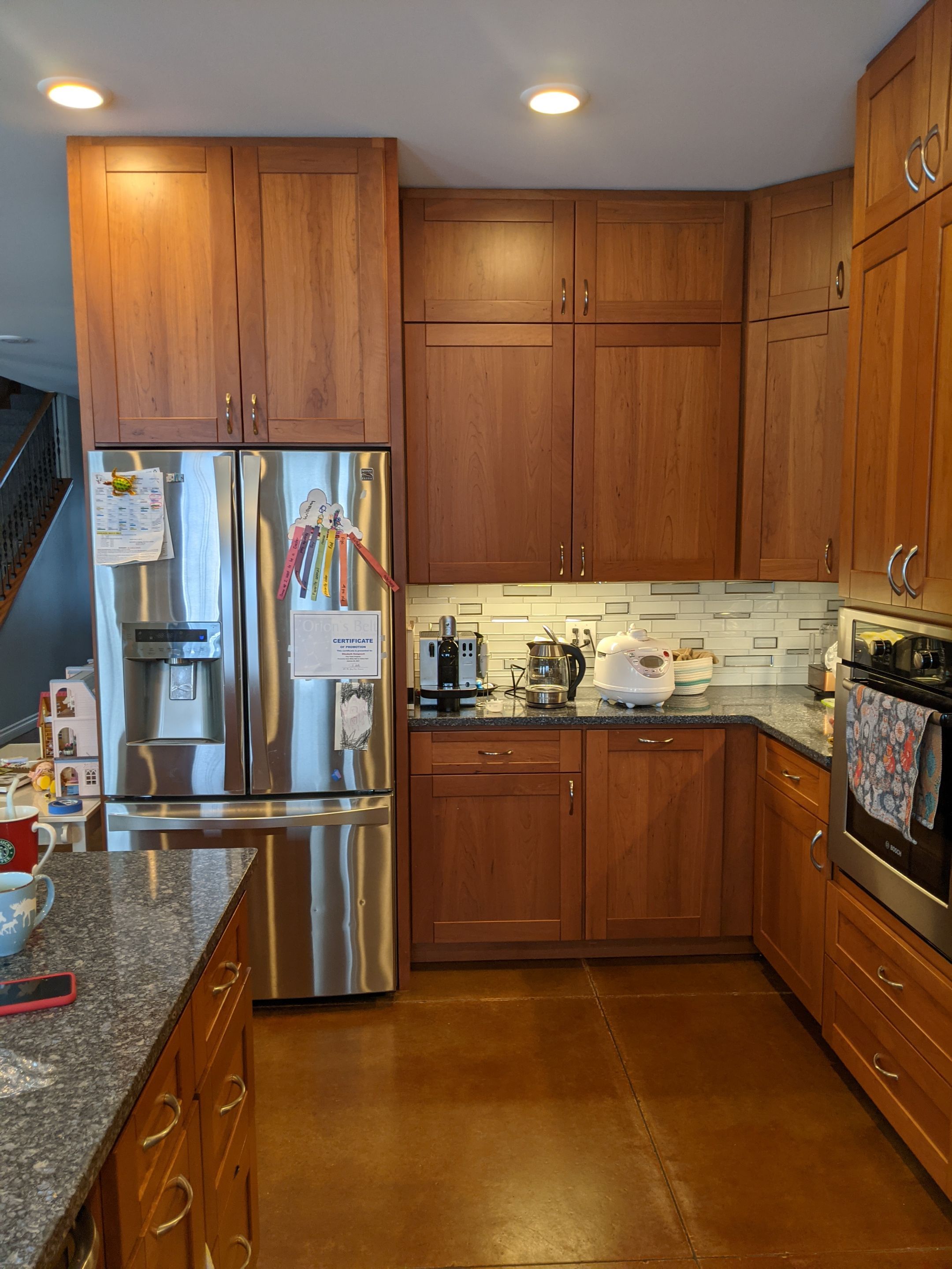 Kitchen Cabinet Repaint by Midnight Sun Painting