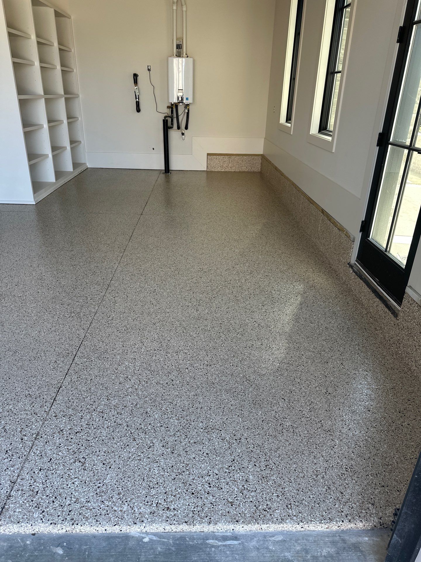 Garage Floor Coating using Shoreline by My Garage Floor Guys