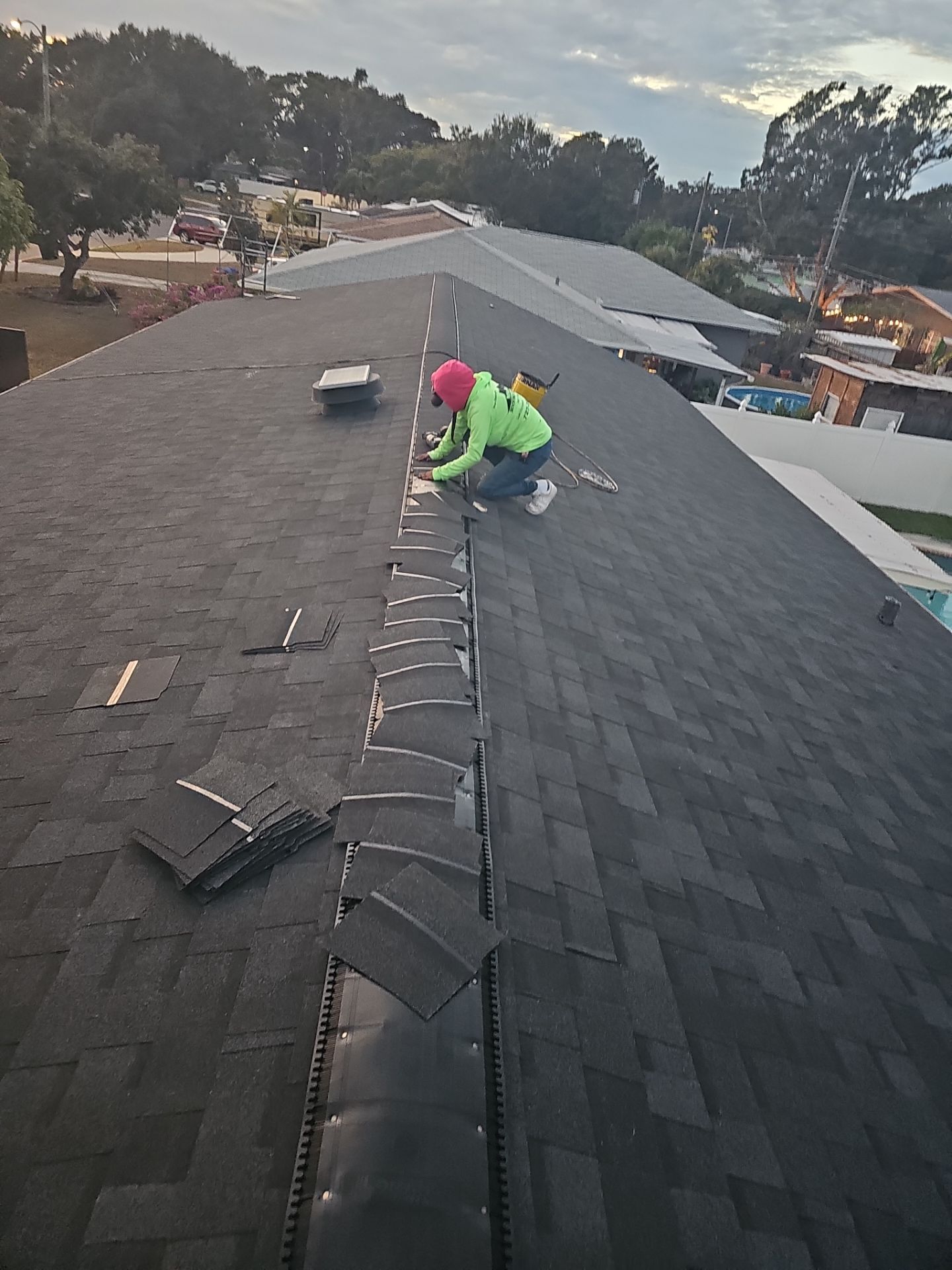 Project in St. Petersburg 33713 by Mitchell Roofing Company LLC 