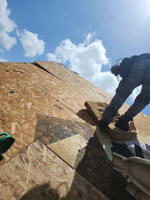 Residential Roofing Repair using Owen's Corning Duration (Lifetime) Shingles