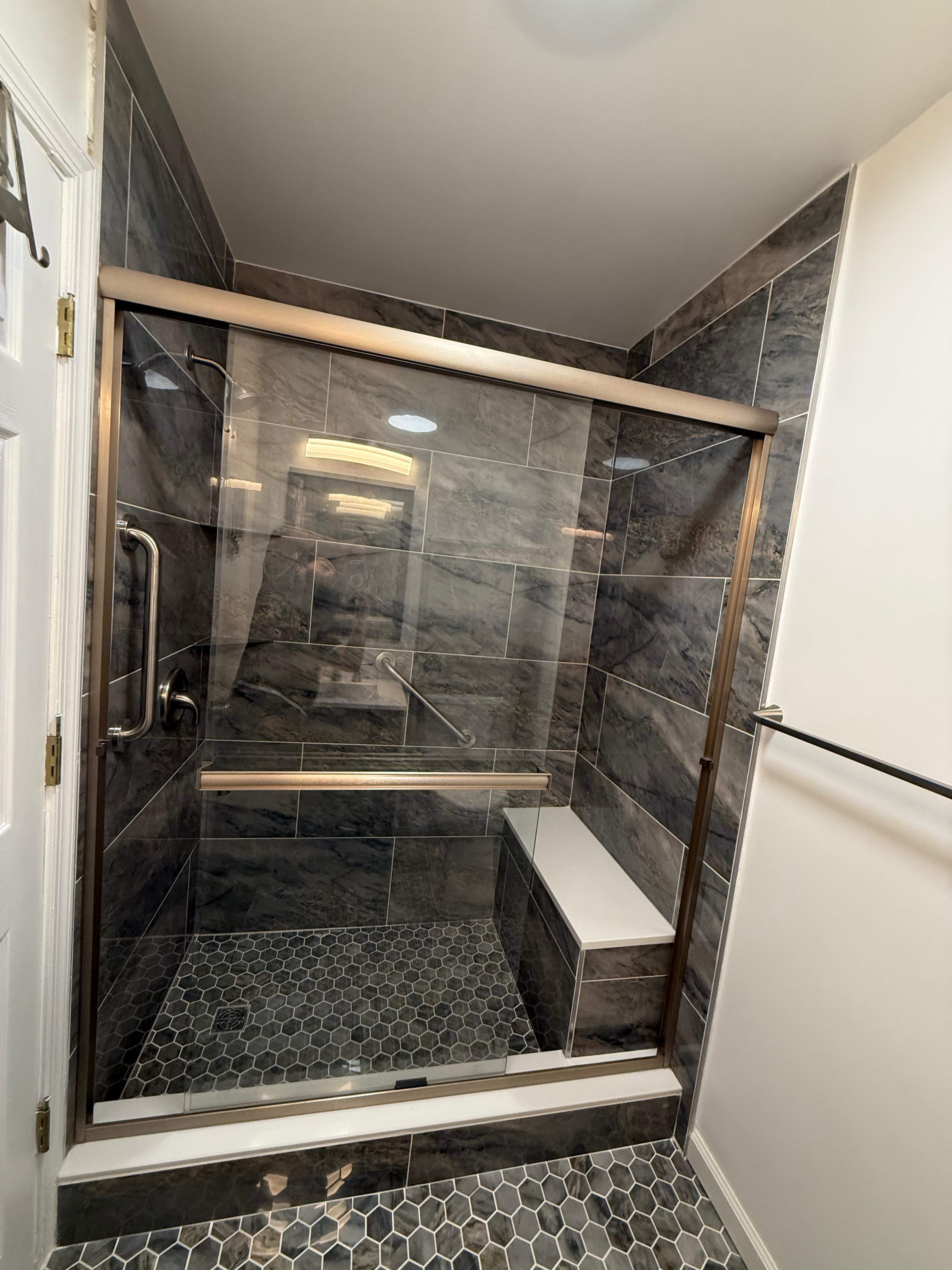 Primary Bathroom Remodel - Laurel, MD by Remodel Now