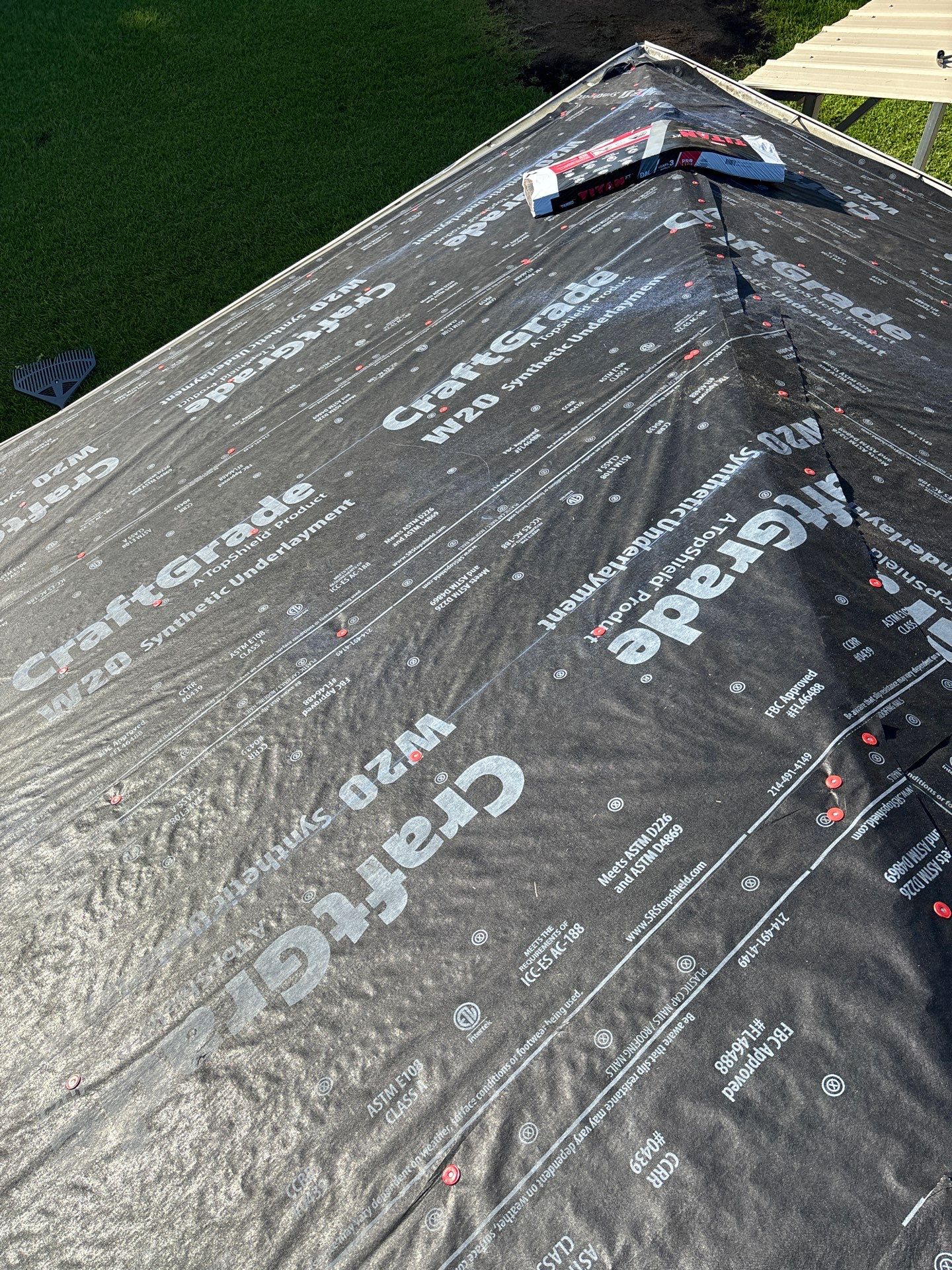 Residential Roofing Installation using Owen's Corning Duration (Lifetime) Shingles by Roof Repair Company