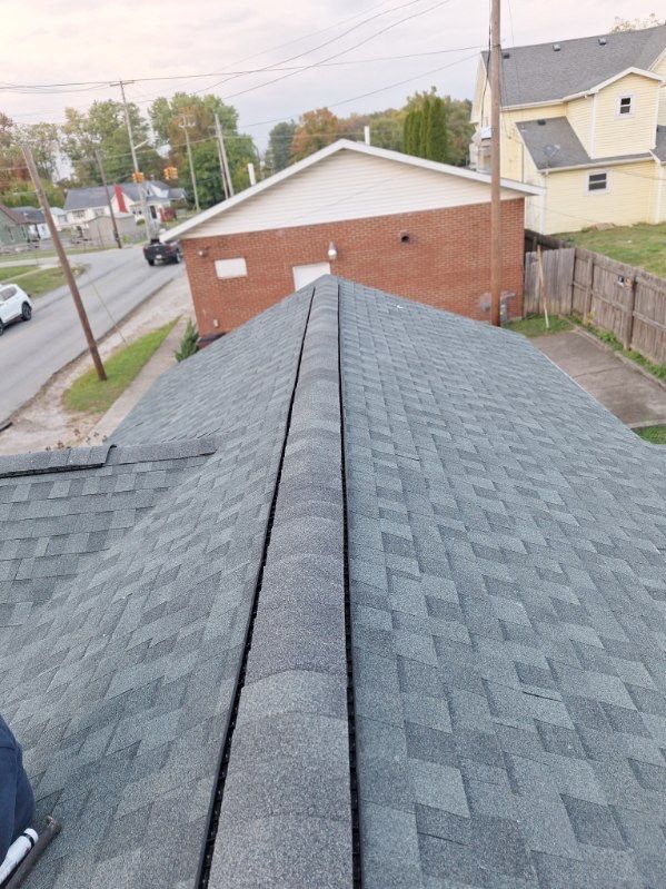 Residential Roofing Installation using Titan Thunderstorm Gray by Storm Contracting 