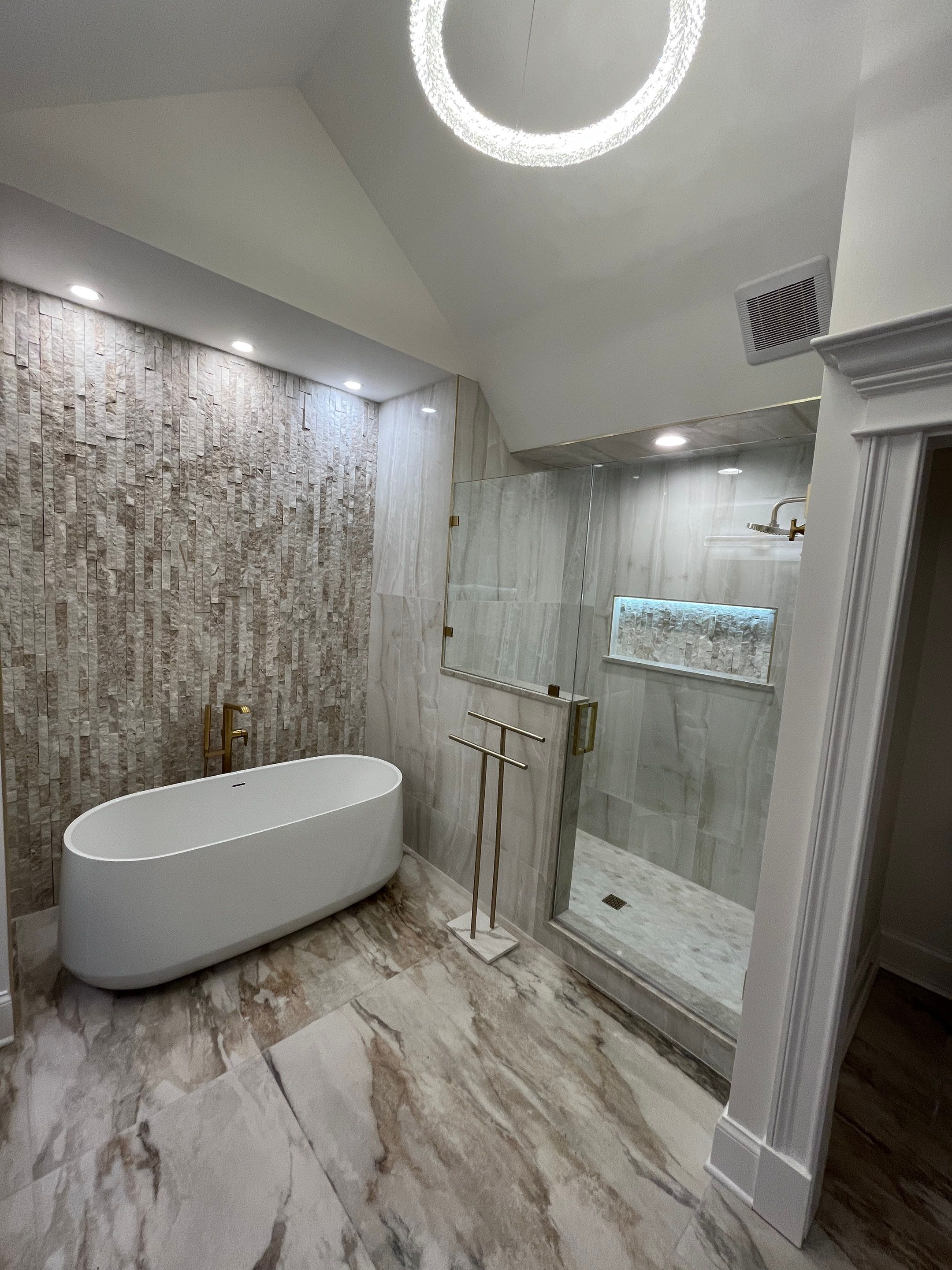 Incredible Master Bath and Closet by Snap Home Solutions