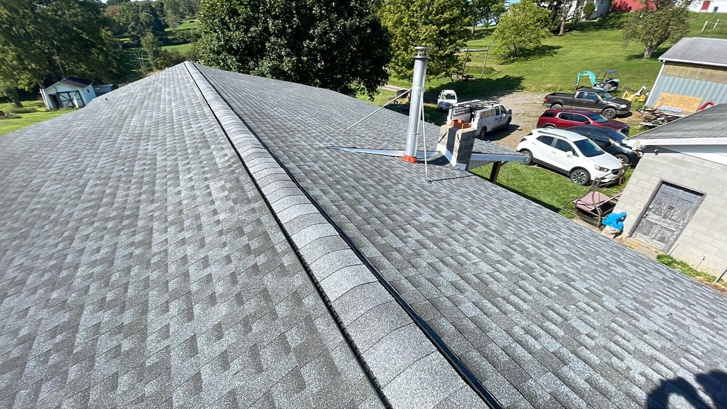 Residential Roofing Installation using GAF Timberline HDZ, Pewter Gray by Rainstoppers Roofing