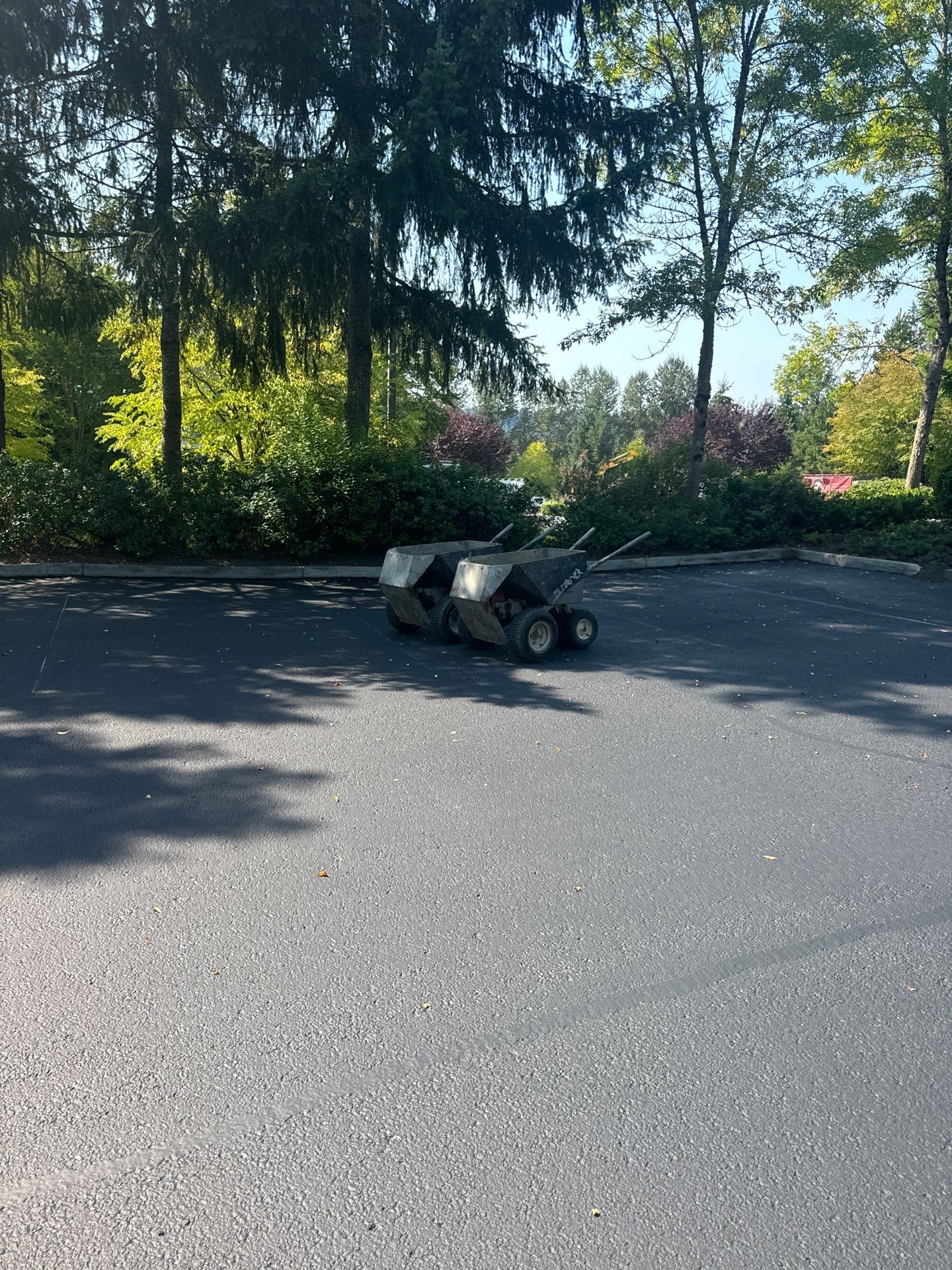 Kidder Matthews | Parking Lot Sealcoating & Striping with Concrete Curb & Patch Repairs  by Jireh Asphalt & Concrete Inc 