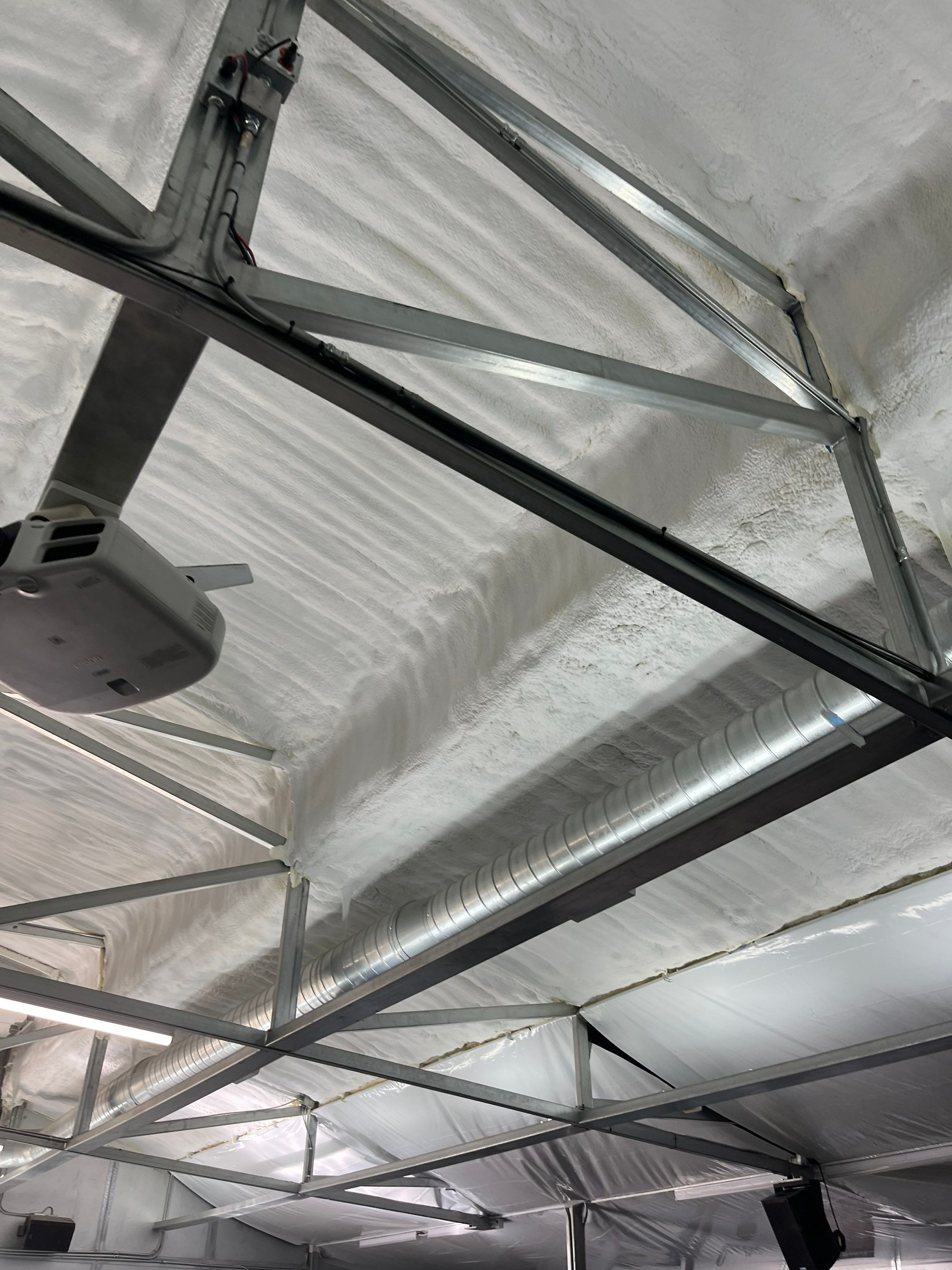 Sunnyvale Tx, Close cell spray foam custom garage  by Apex Insulation Solutions