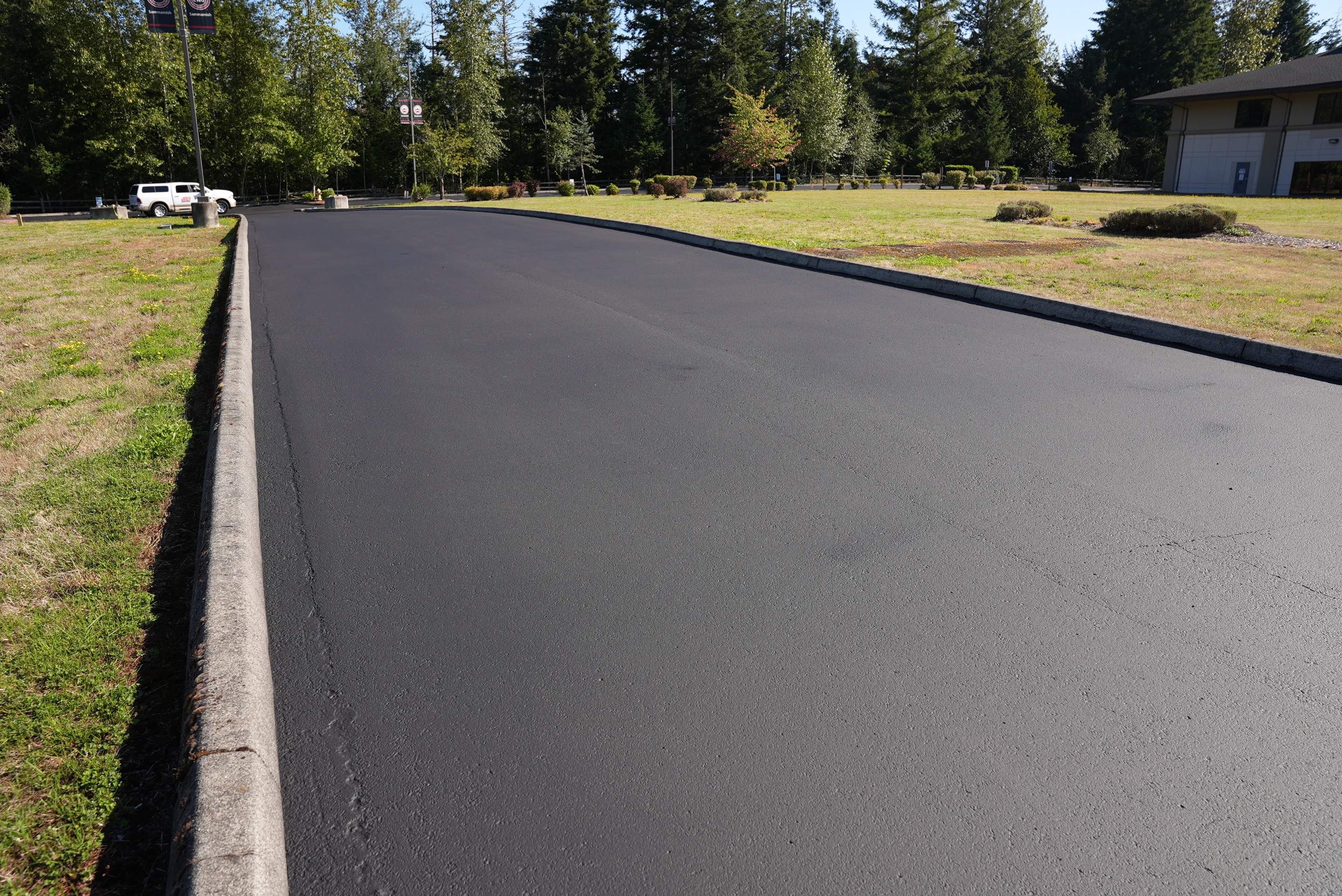 Central Washington University (CWU) Parking Lot Sealcoating & Striping  by Jireh Asphalt & Concrete Inc 