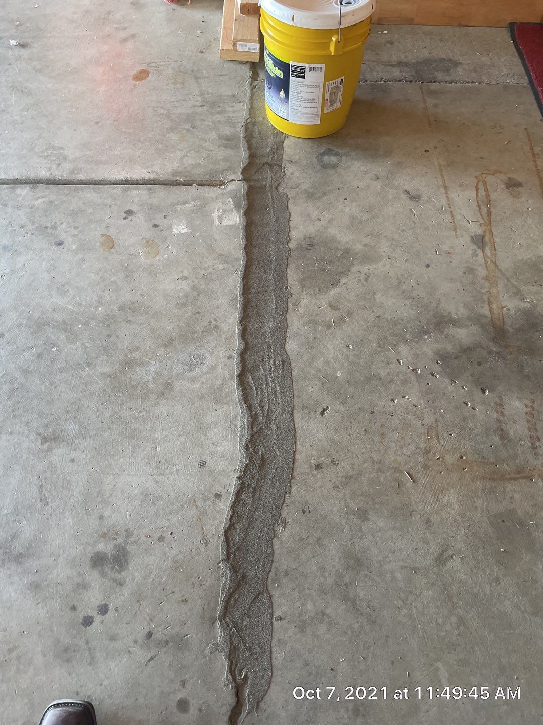 Garage Transformation using Silver Creek by Croc Coatings, LLC