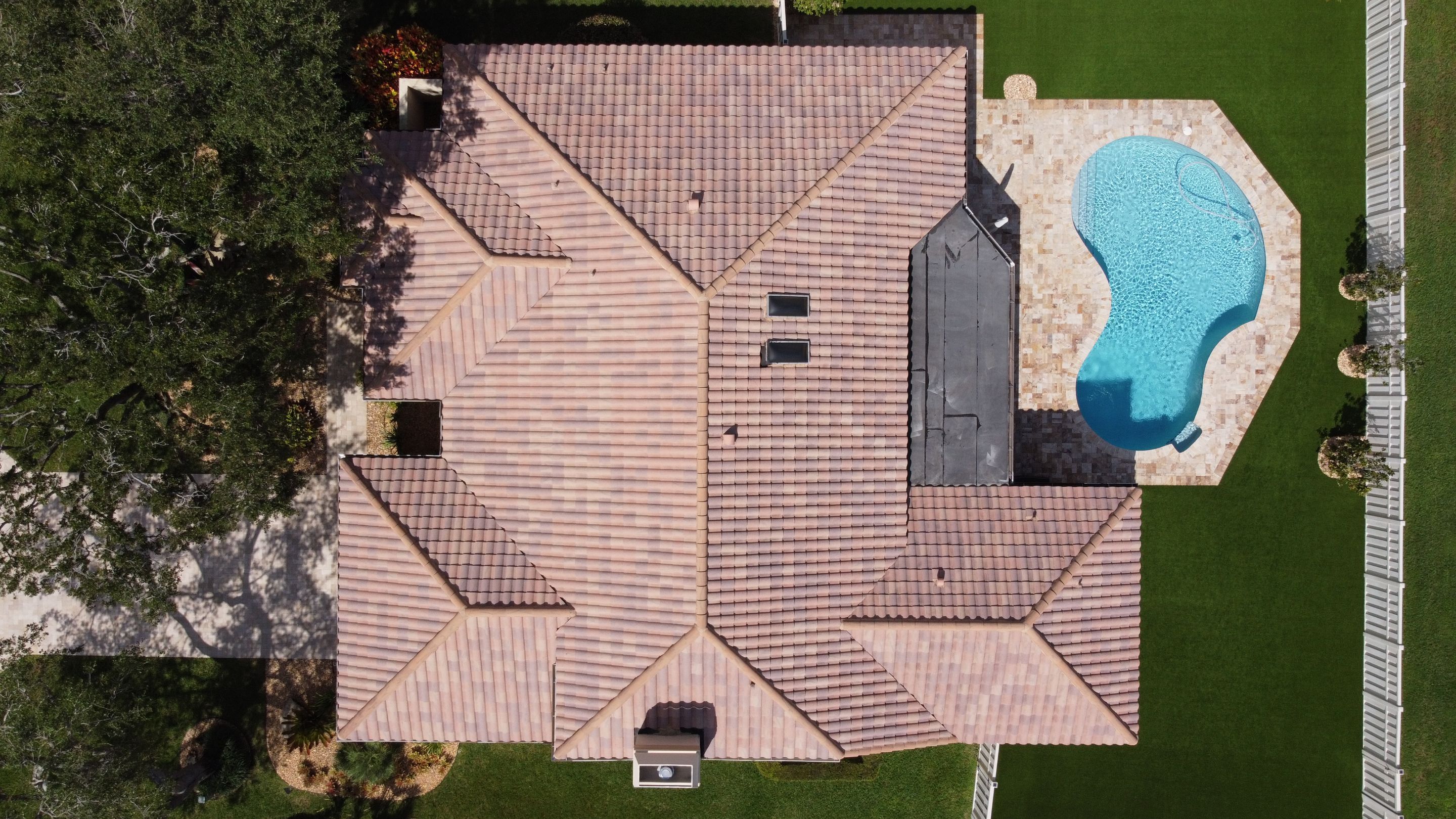 Residential Roofing Installation using 1" Nail strip metal roof by BLUES BROTHERS CONSTRUCTION CORP