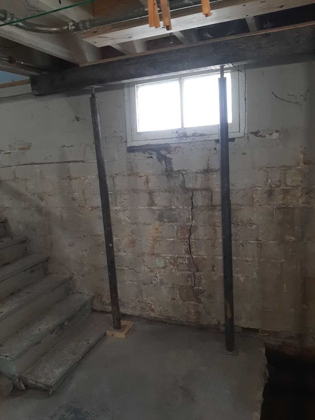 Basement Wall Rebuild with Exterior Waterproofing by Toledo Basement Repair