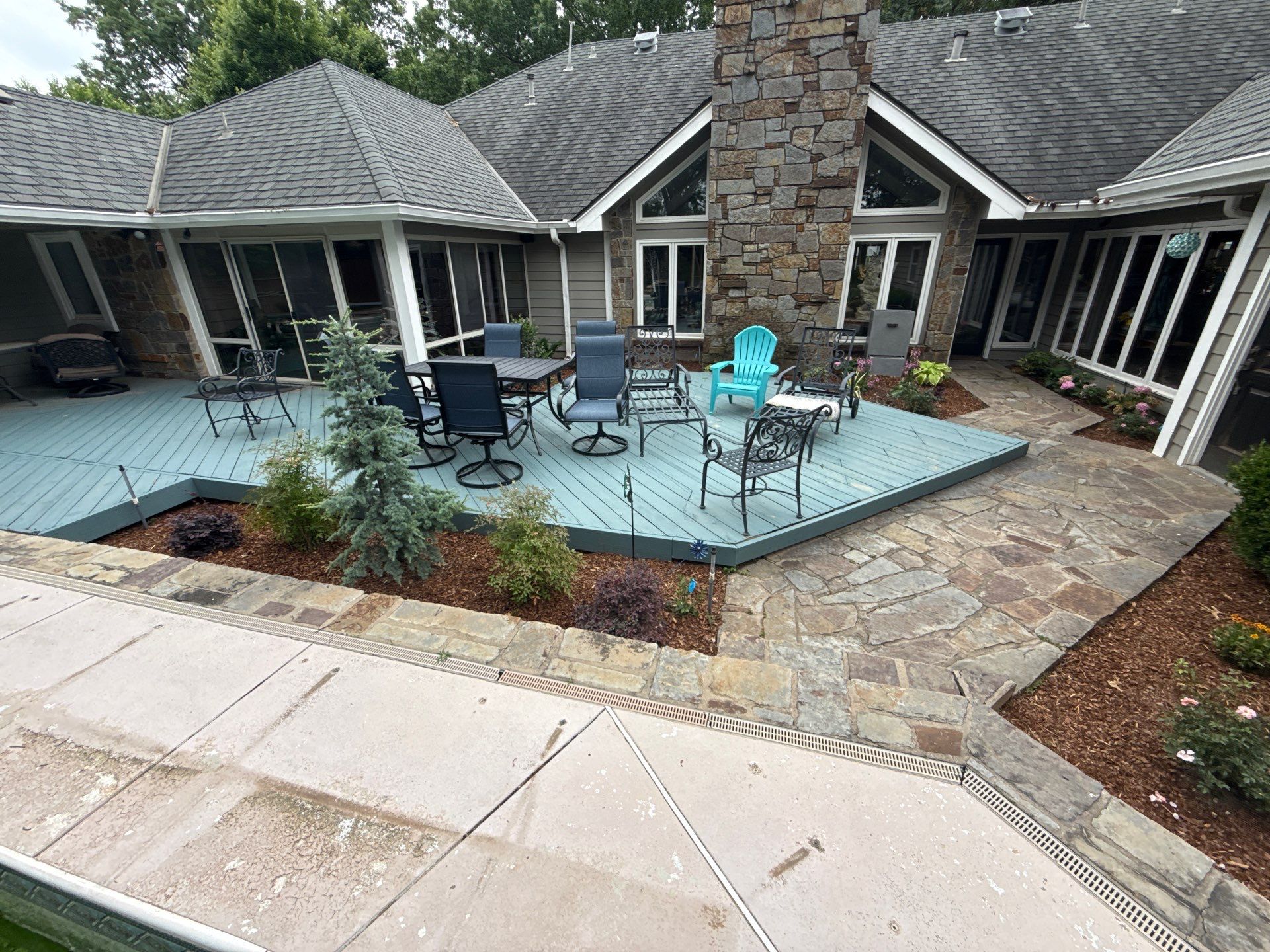 Project in Tulsa by Greenscapes Outdoor