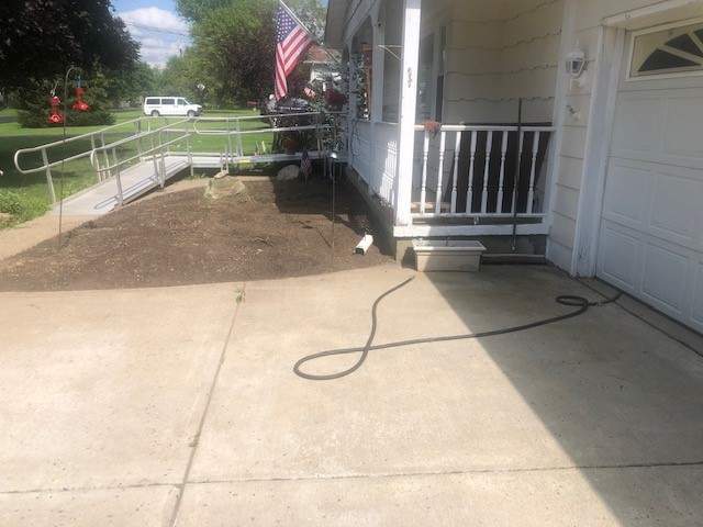 Porch and Concrete by Ivy Lea Construction