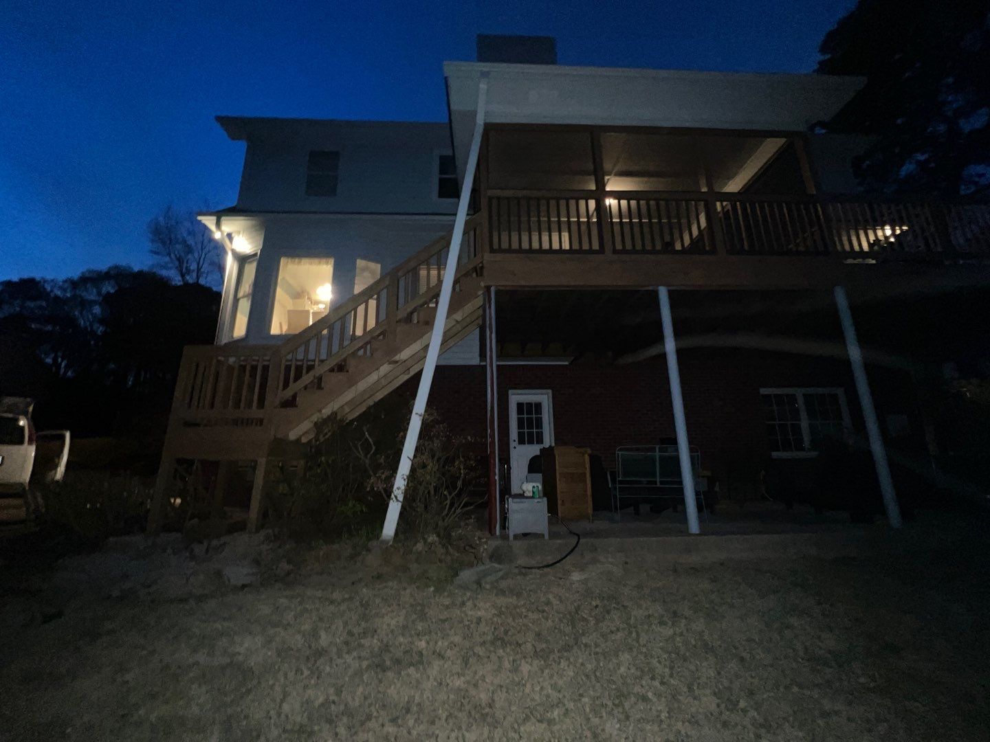 Shades Pointe Lane - Deck Installation  by Pillar and Pine