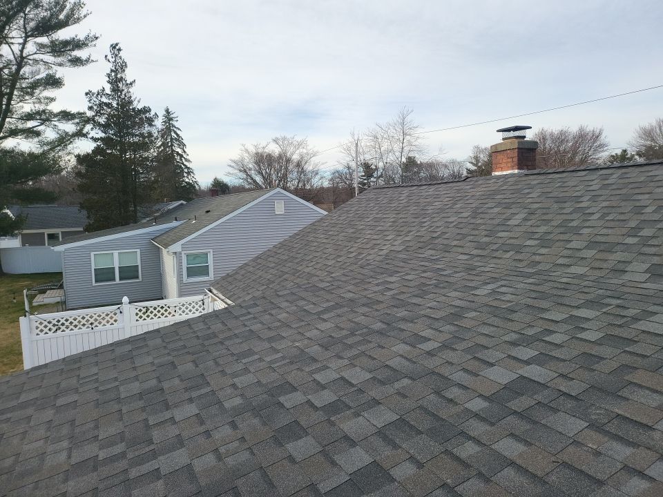 Residential Roofing Installation using Owens Corning TruDefinition - Williamsburg Gray by A Plus Exterior