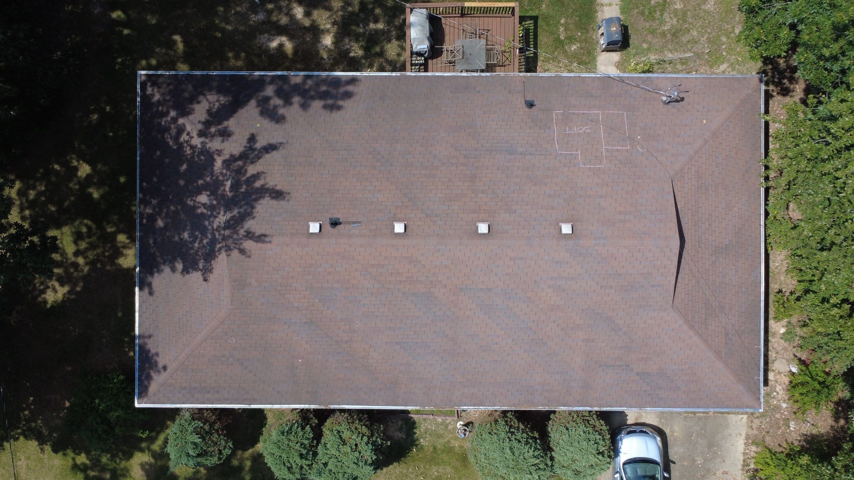 Multi Structure Residential Roofing & Gutter Guards Install  by Titan Commercial & Residential Roofing 