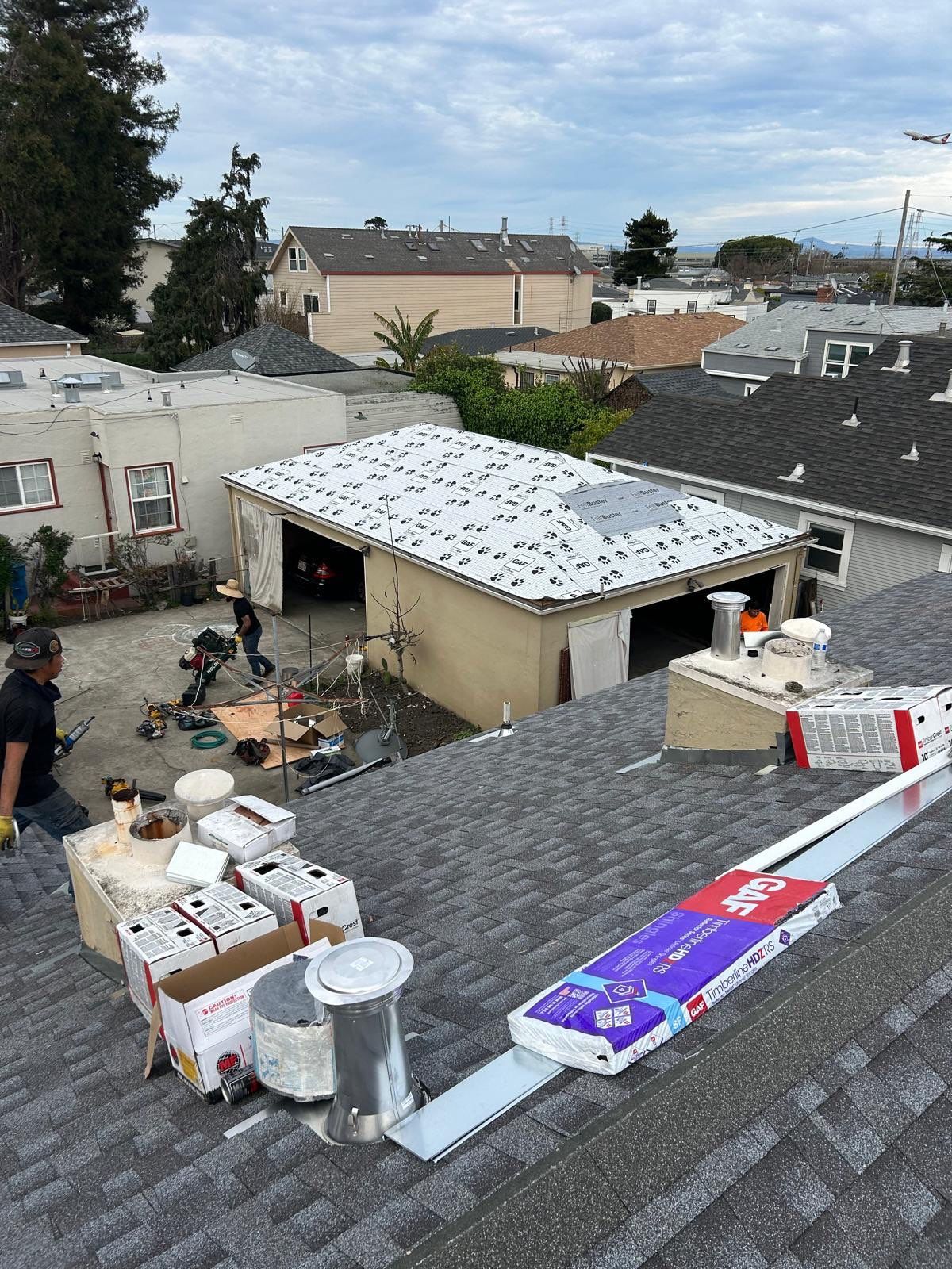 Roof Replacement - San Bruno, CA 94066 by Epic Roof Replacement