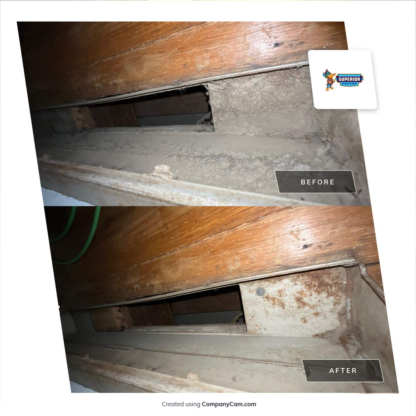 Air Duct Cleaning With a Vacuum Truck in Mercer, PA. by Superior Air Duct Cleaning