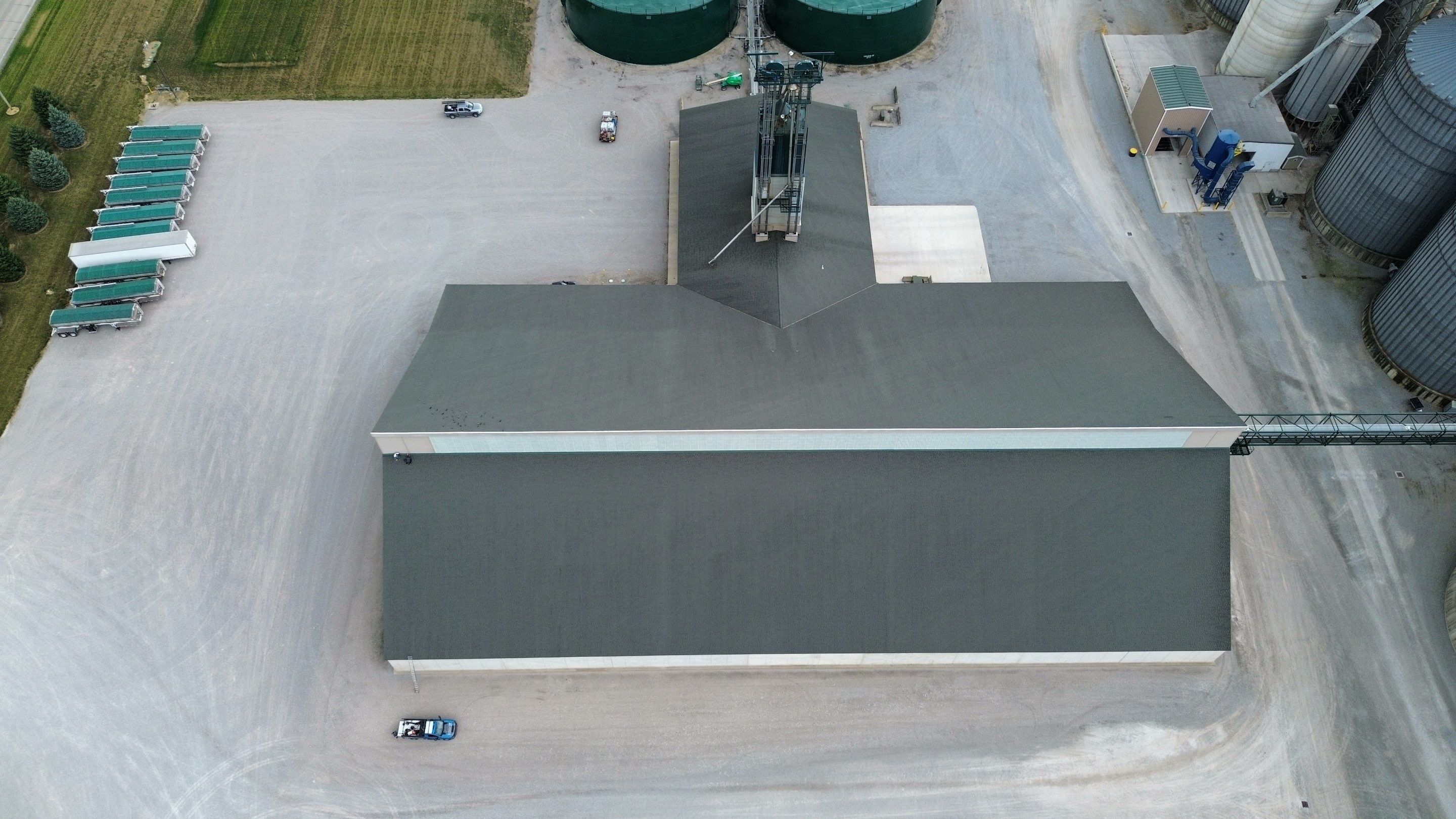 Commercial Roofing Installation using Timberline HDZ Shingles - Hunter Green by RoofX 