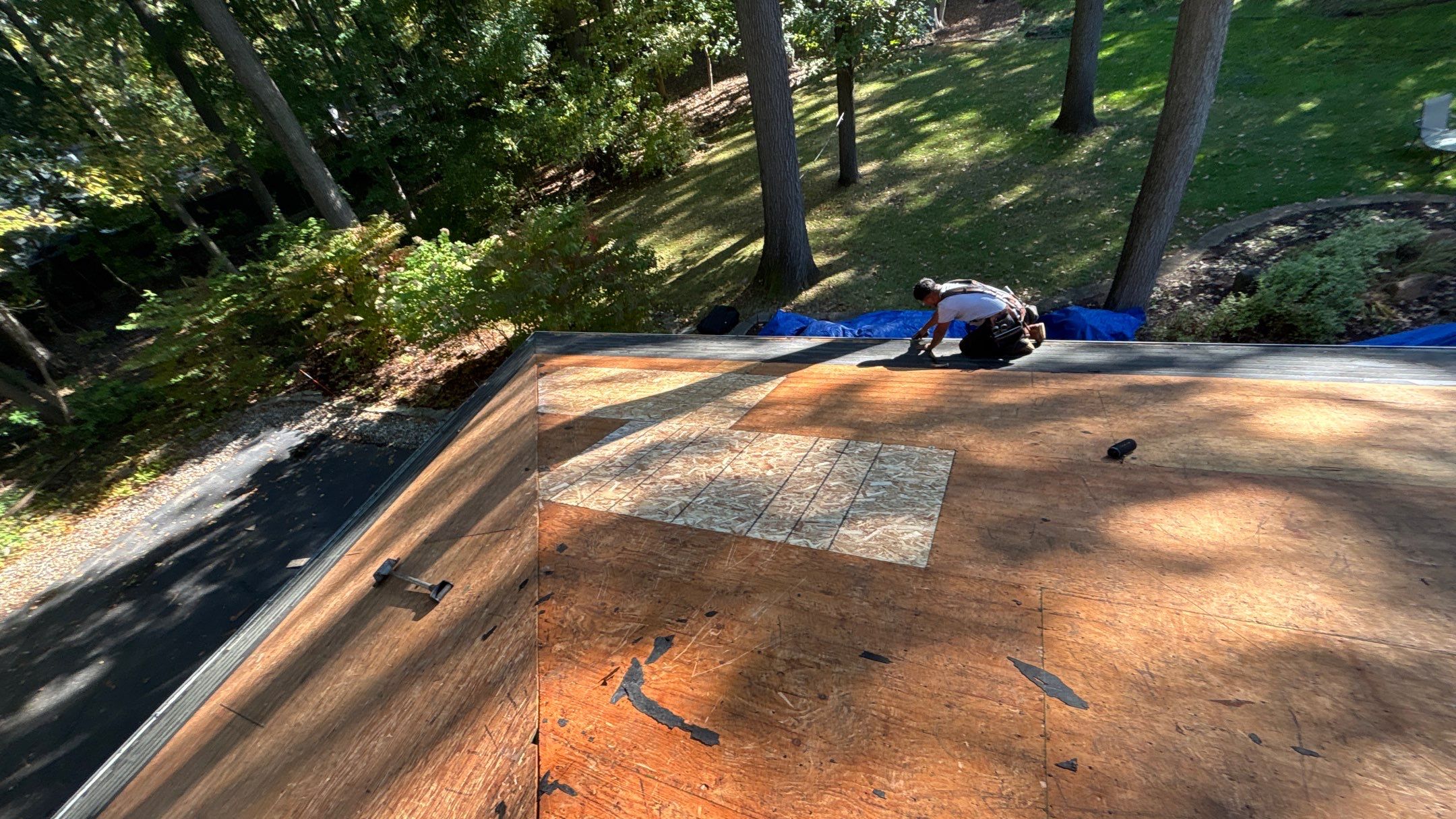 Roof Replacement using Owens Corning Slatestone Gray by 180 Contractors