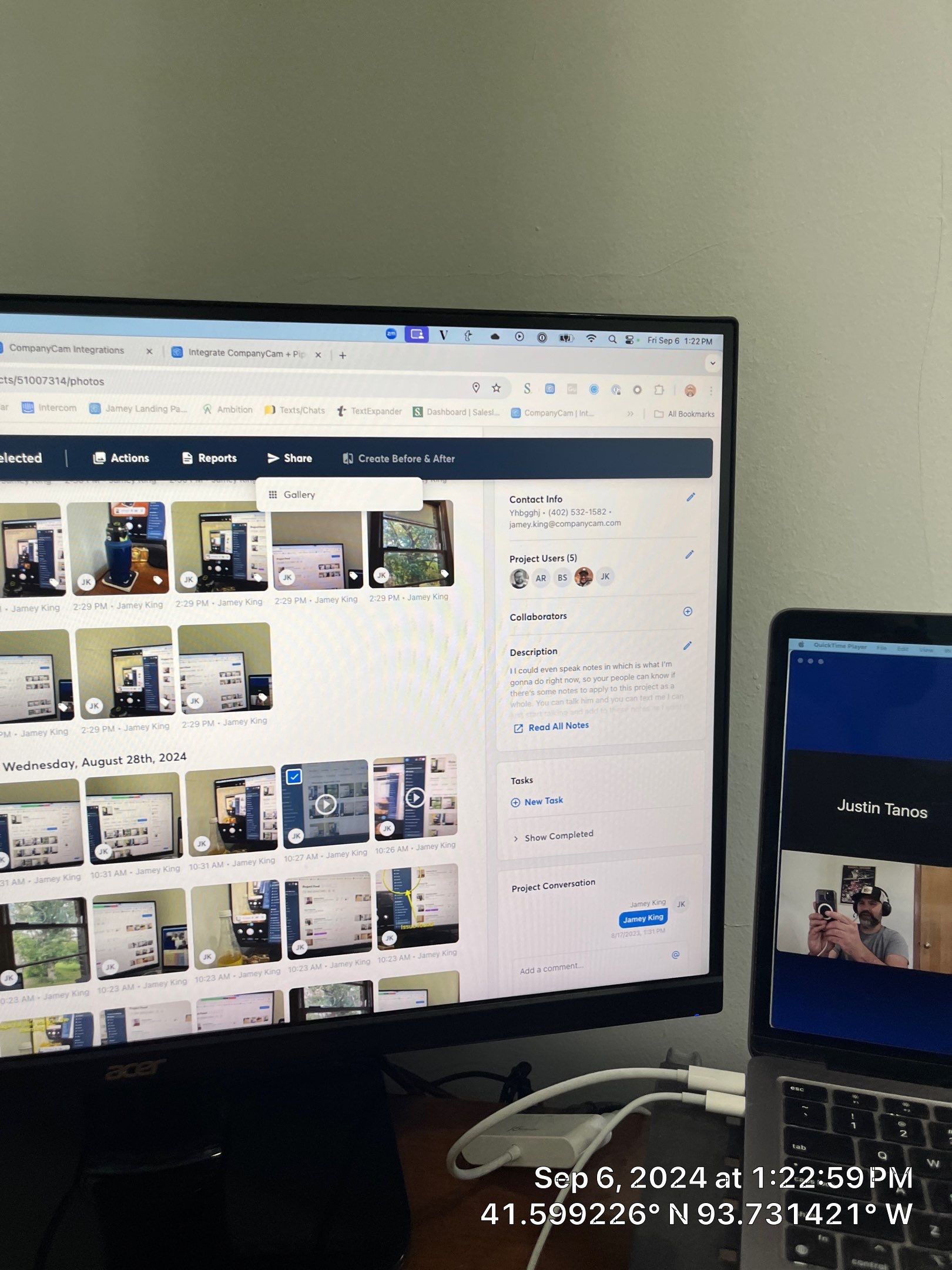 lkjl;kjl;kjl;khl;kh by CompanyCam Sales Demo