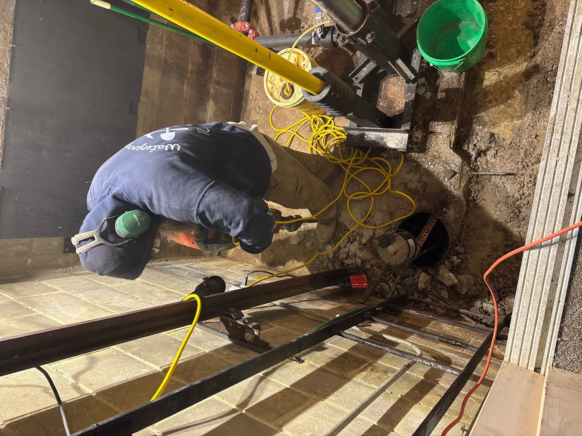 Elevator Pit Waterproofing Done Right by Waterproofing Northeast