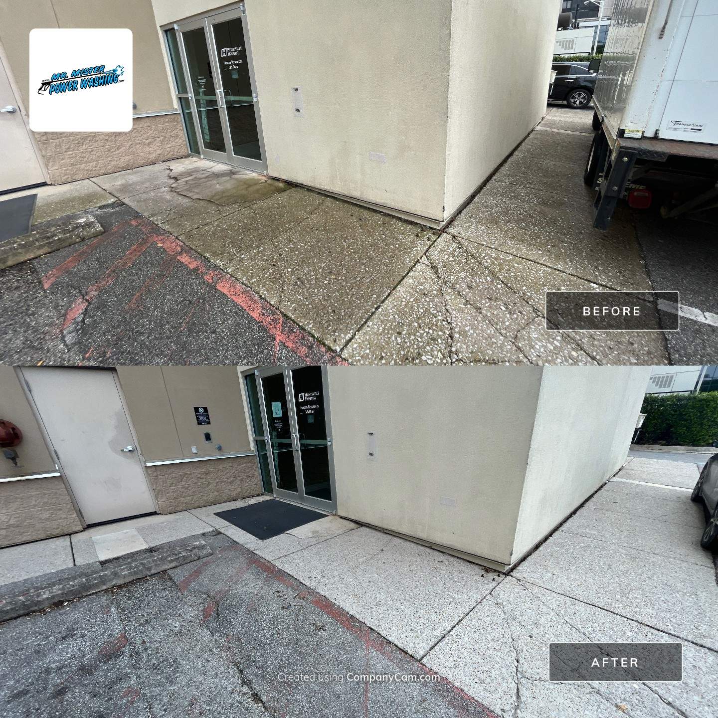 Huntsville Hospital - Heart Center by Mr. Mister Power Washing