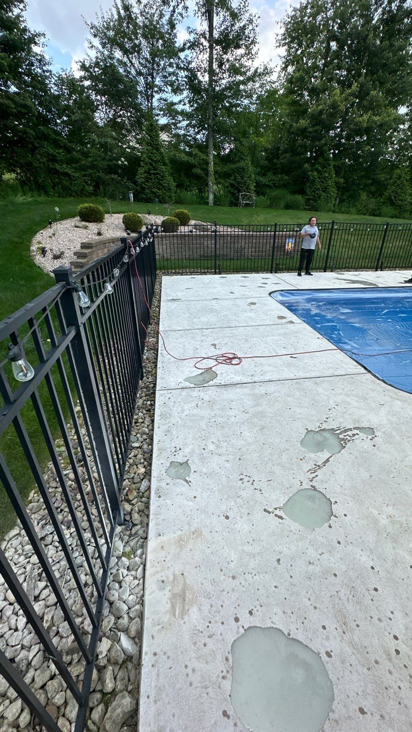Oxford Pool Deck Project in Baden by Floors in a Day, Inc