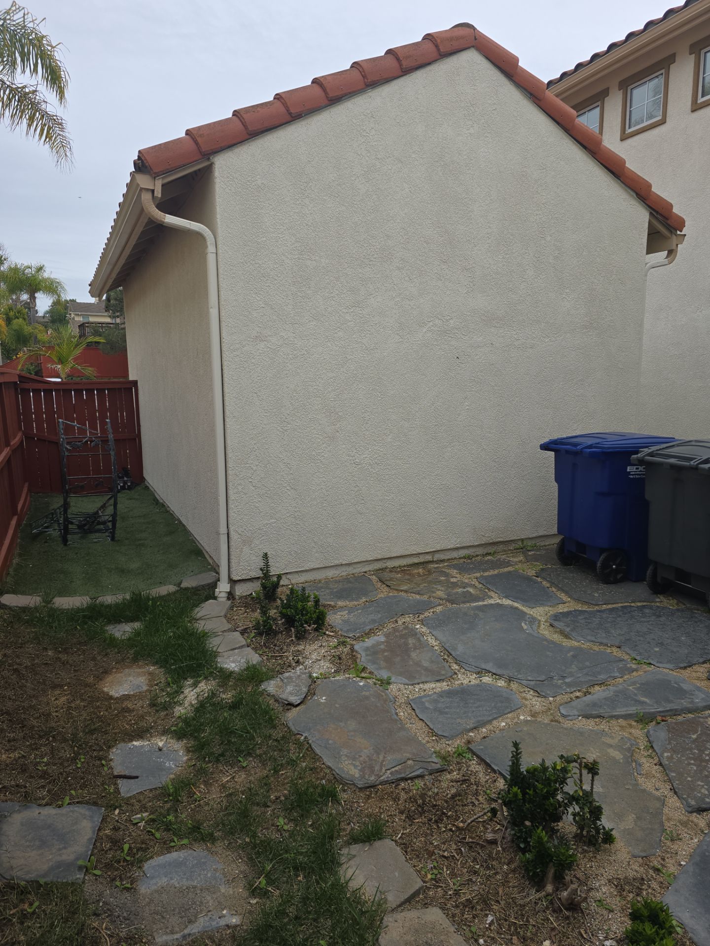 Site Visit for Installing Water Connection from Front of House by Us Plumbing 
