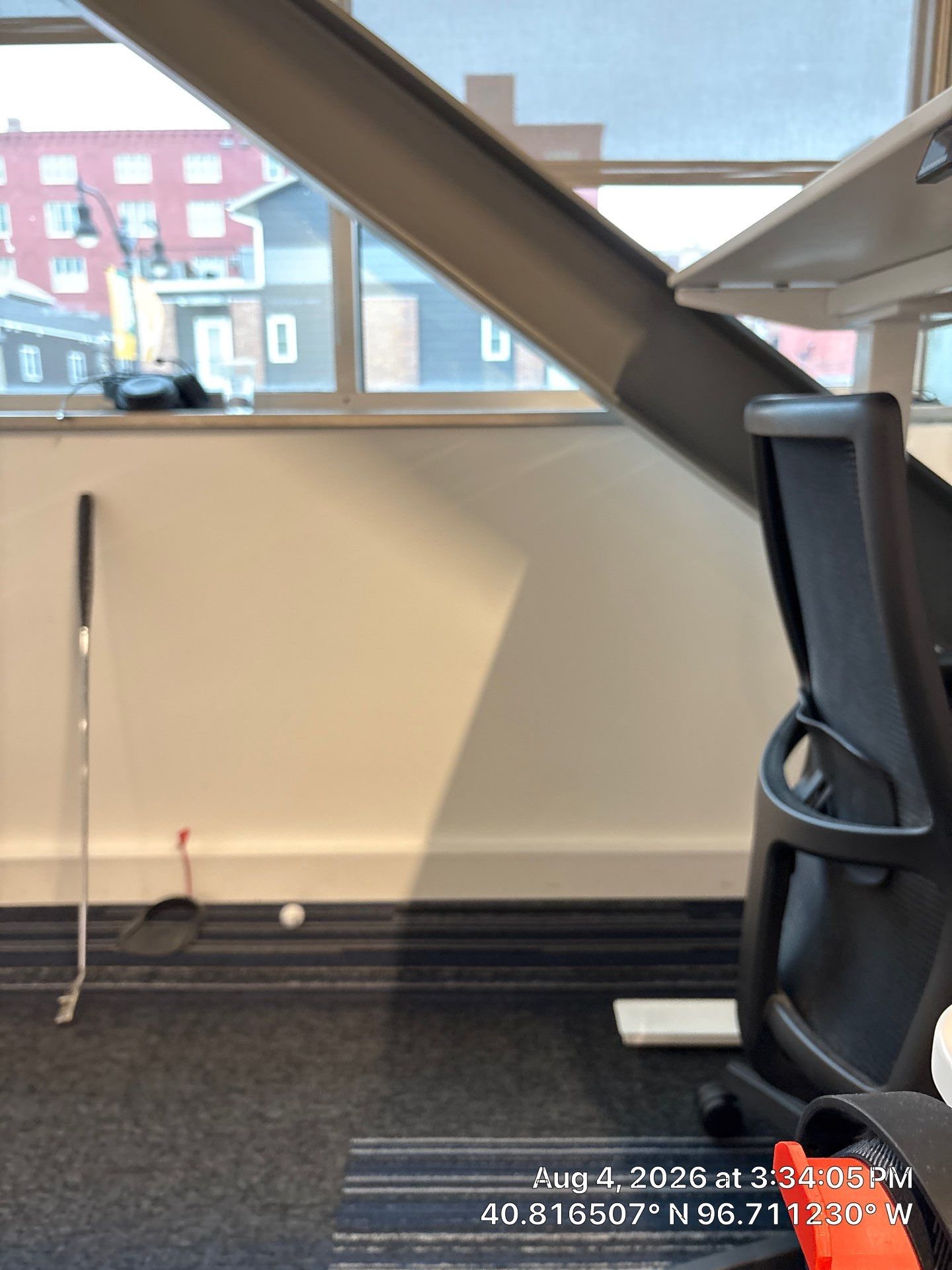 Commercial Office Interior Renovation with Acoustic Ceiling Baffles by CompanyCam Sales Demo
