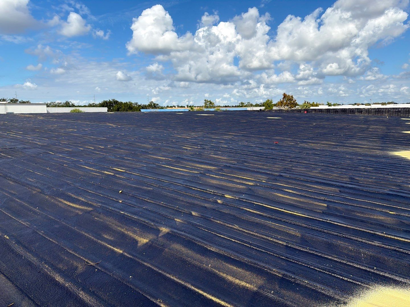 Orlando Commercial Metal Roof Restoration and Silicone Coating System by CES Roofing