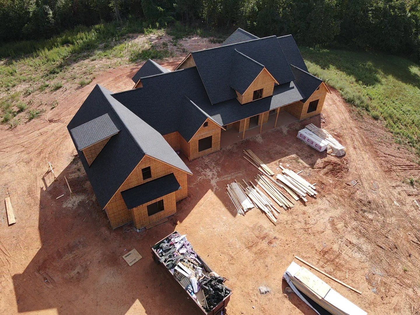 New Construction Residential Roofing Installation using Owens Corning by Inspector Roofing and Restoration