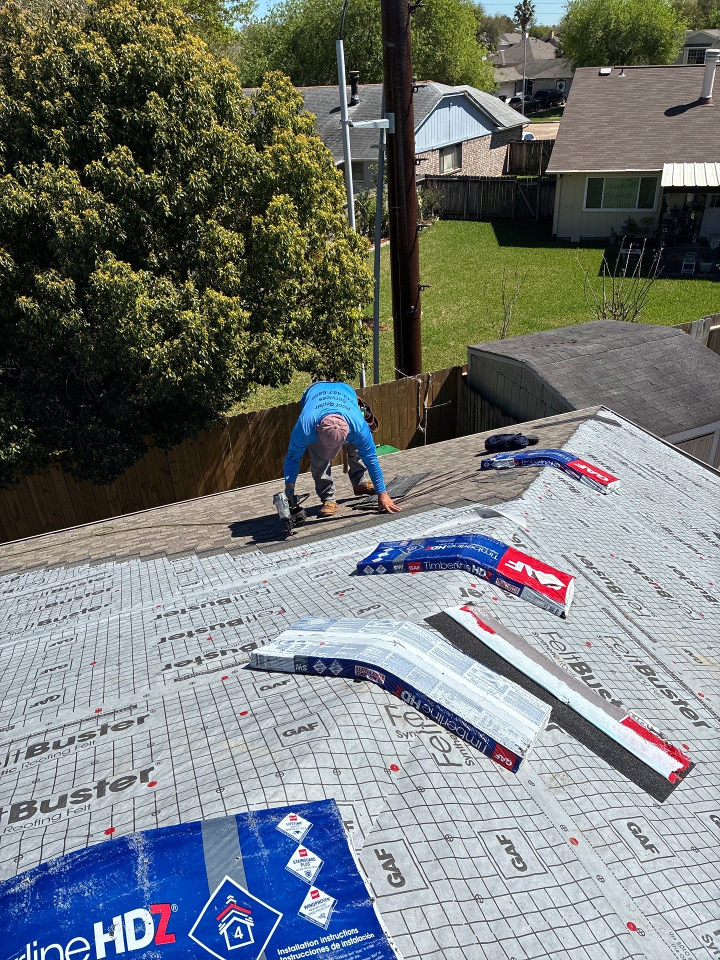 Roof Replacement in Windgate, Houston TX by Roof Repair Company