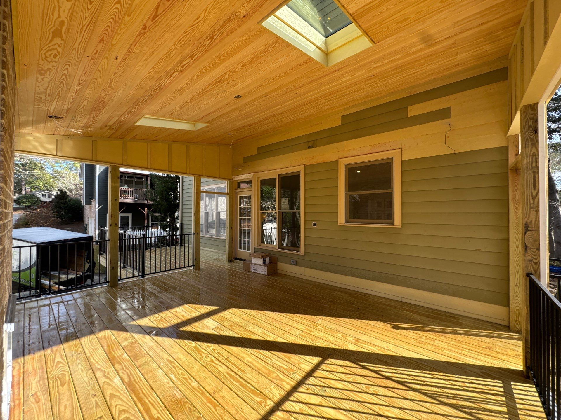 Atlanta Multi-Level Deck and Custom Screened-In Porch Addition by Swift Home Renovations