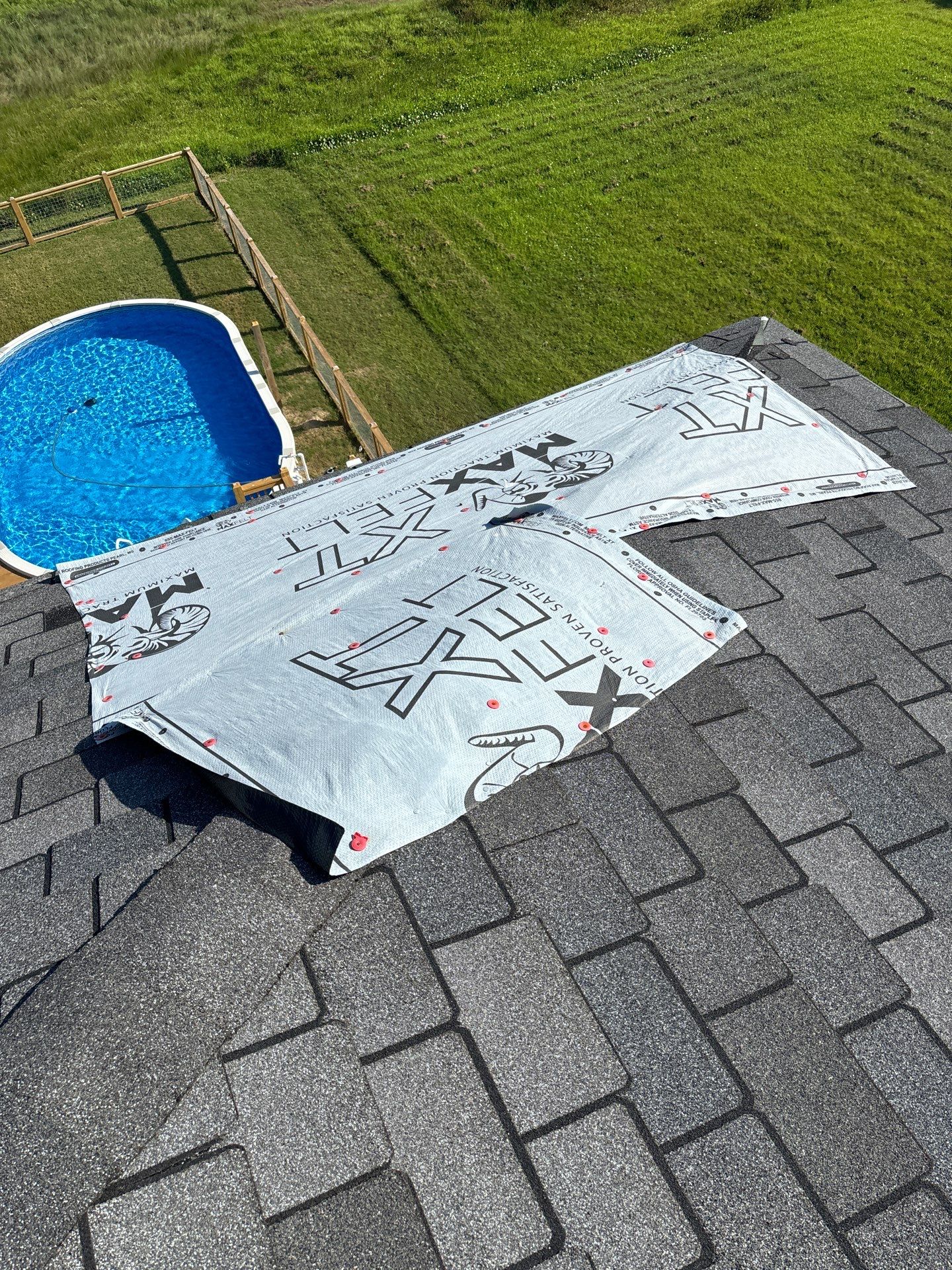 Residential Roofing Repair using Owen's Corning Duration (Lifetime) Shingles by Roof Repair Company