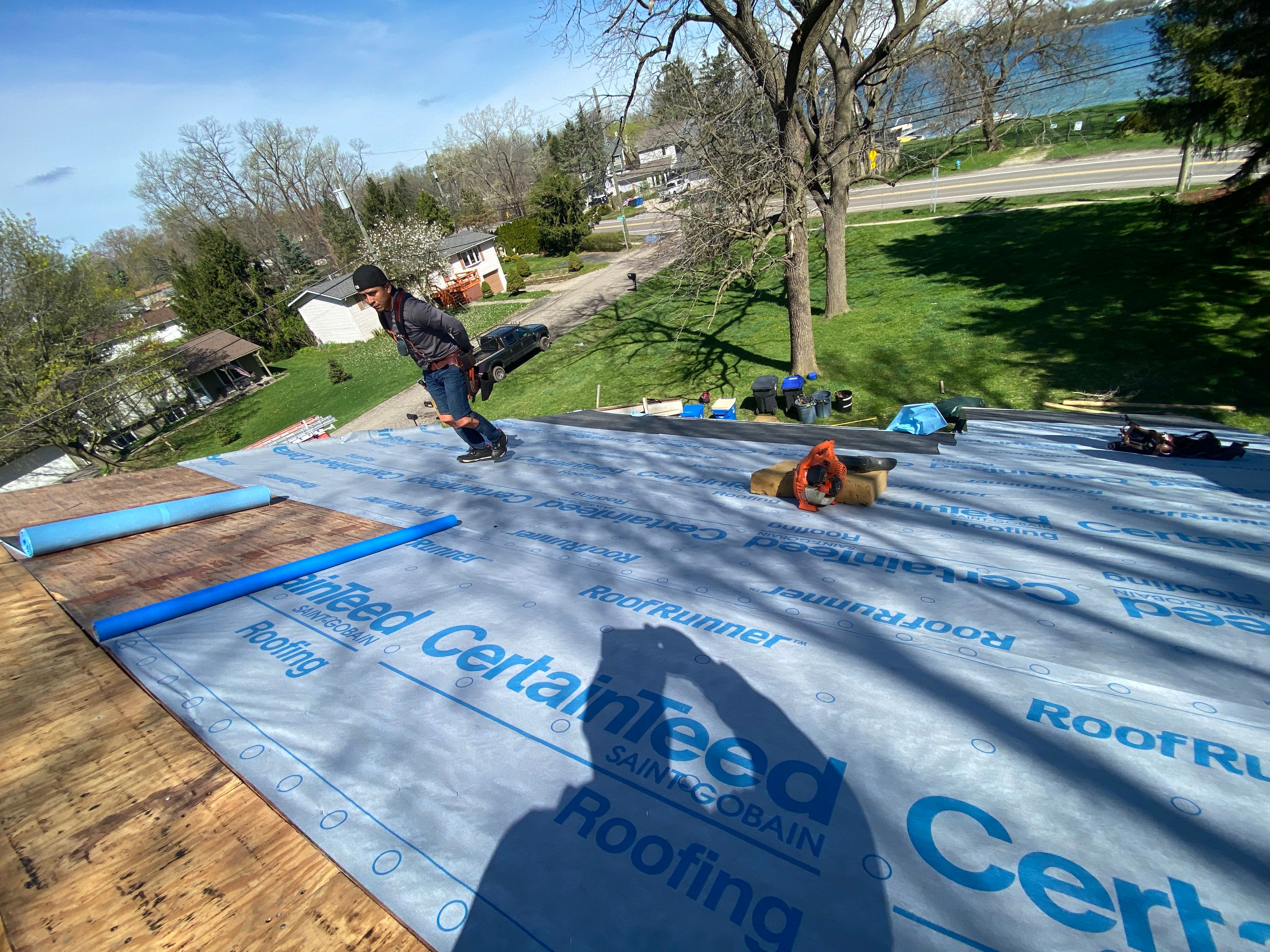 Roof Replacement using CertainTeed Landmark Pro by 180 Contractors