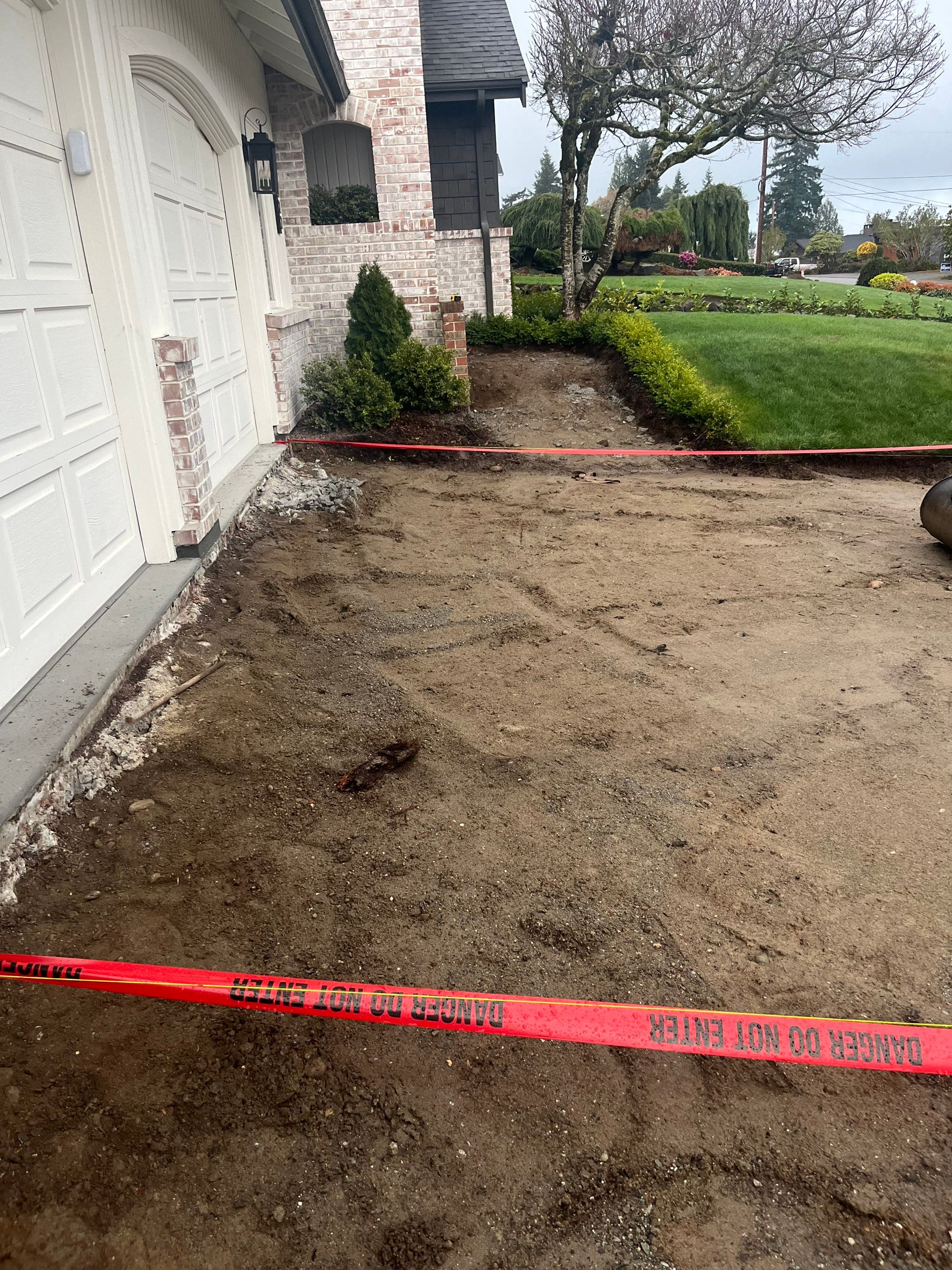 John | Stamped Concrete Driveway Makeover by Jireh Asphalt & Concrete Inc 